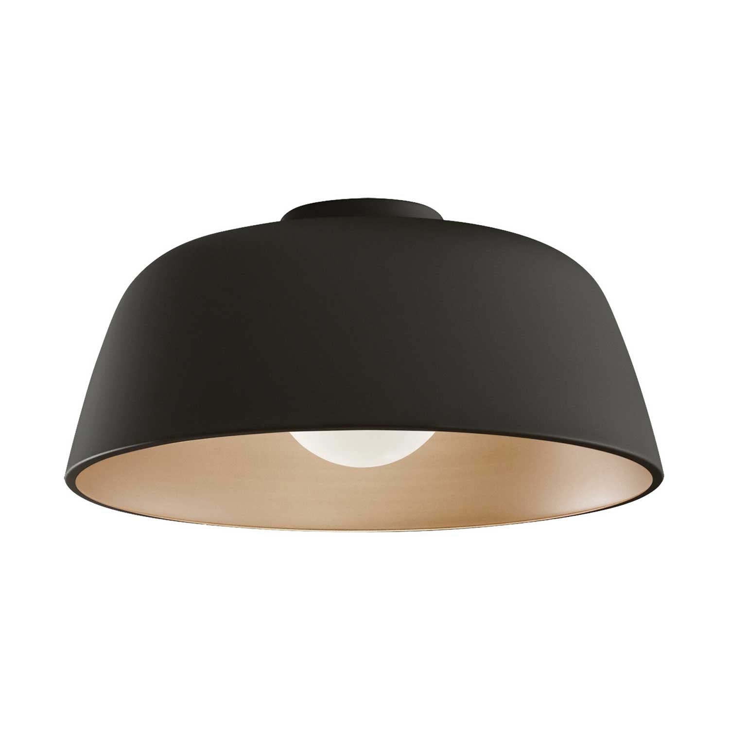 Miso - Design Metallkuppel-Deckenleuchte für Wohnzimmer