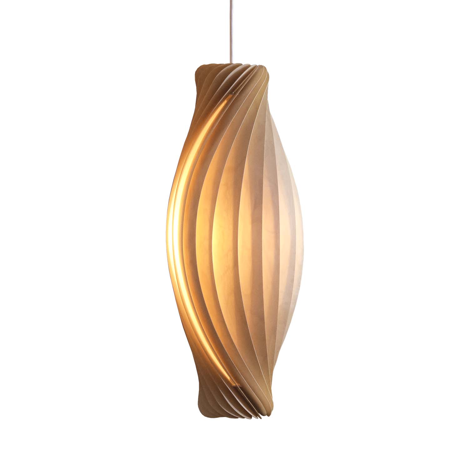 No.111 - Twisted suspension in design wooden slats