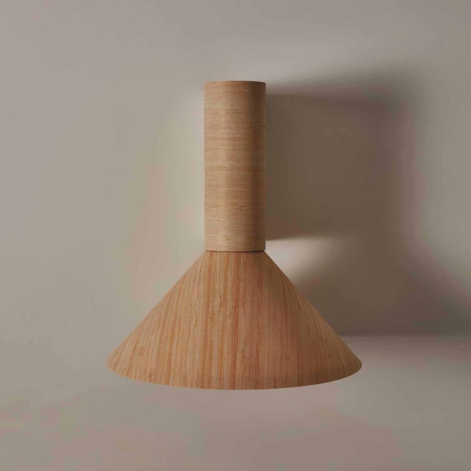 M30 - Applique da parete in bambù design moderno