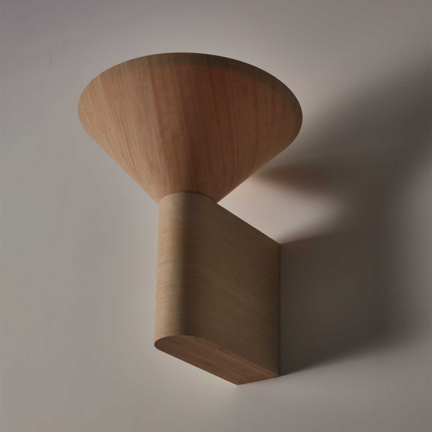 M30 - Applique da parete in bambù design moderno