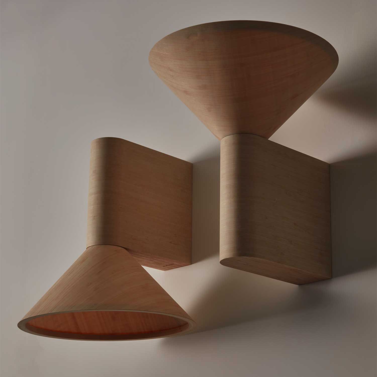 M30 - Applique da parete in bambù design moderno