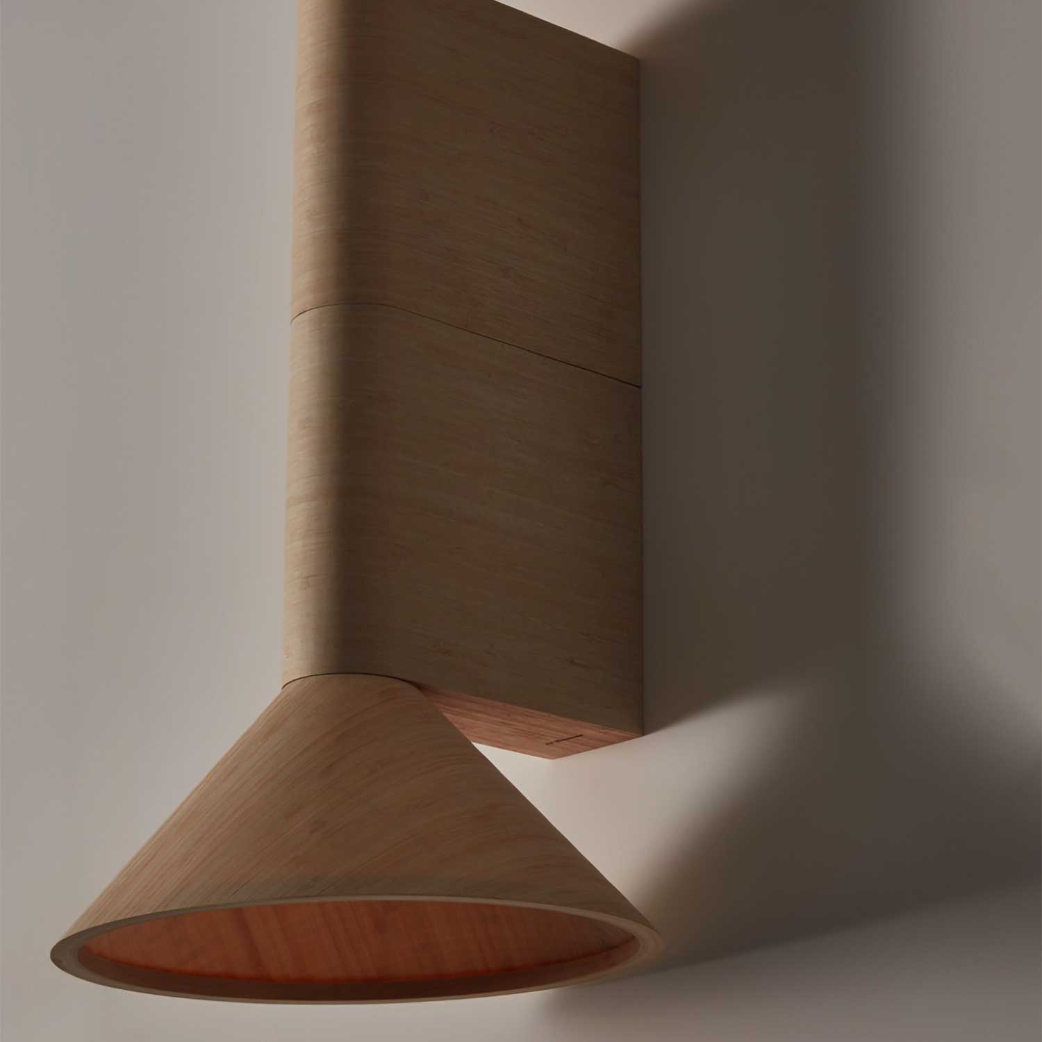 M30 - Applique da parete in bambù design moderno