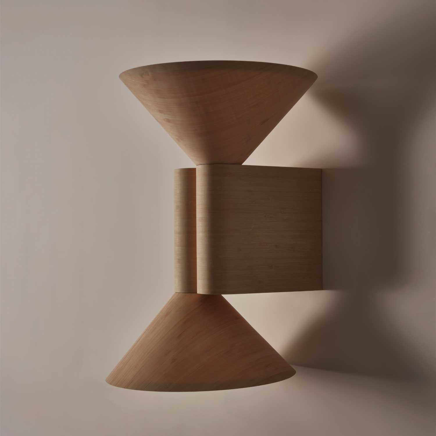 M30 - Applique da parete in bambù design moderno