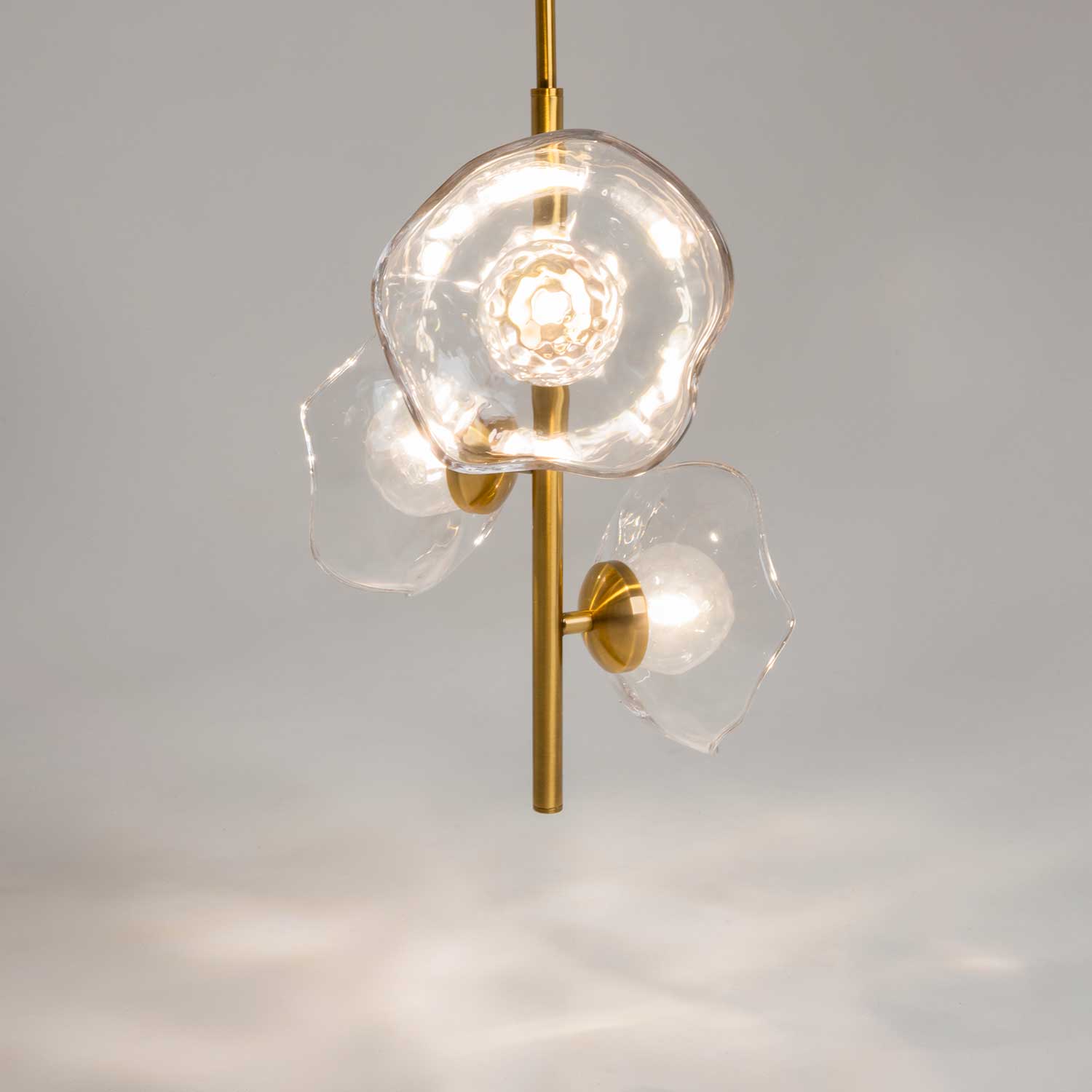 Miracle - Design glass flower chandelier for bedroom