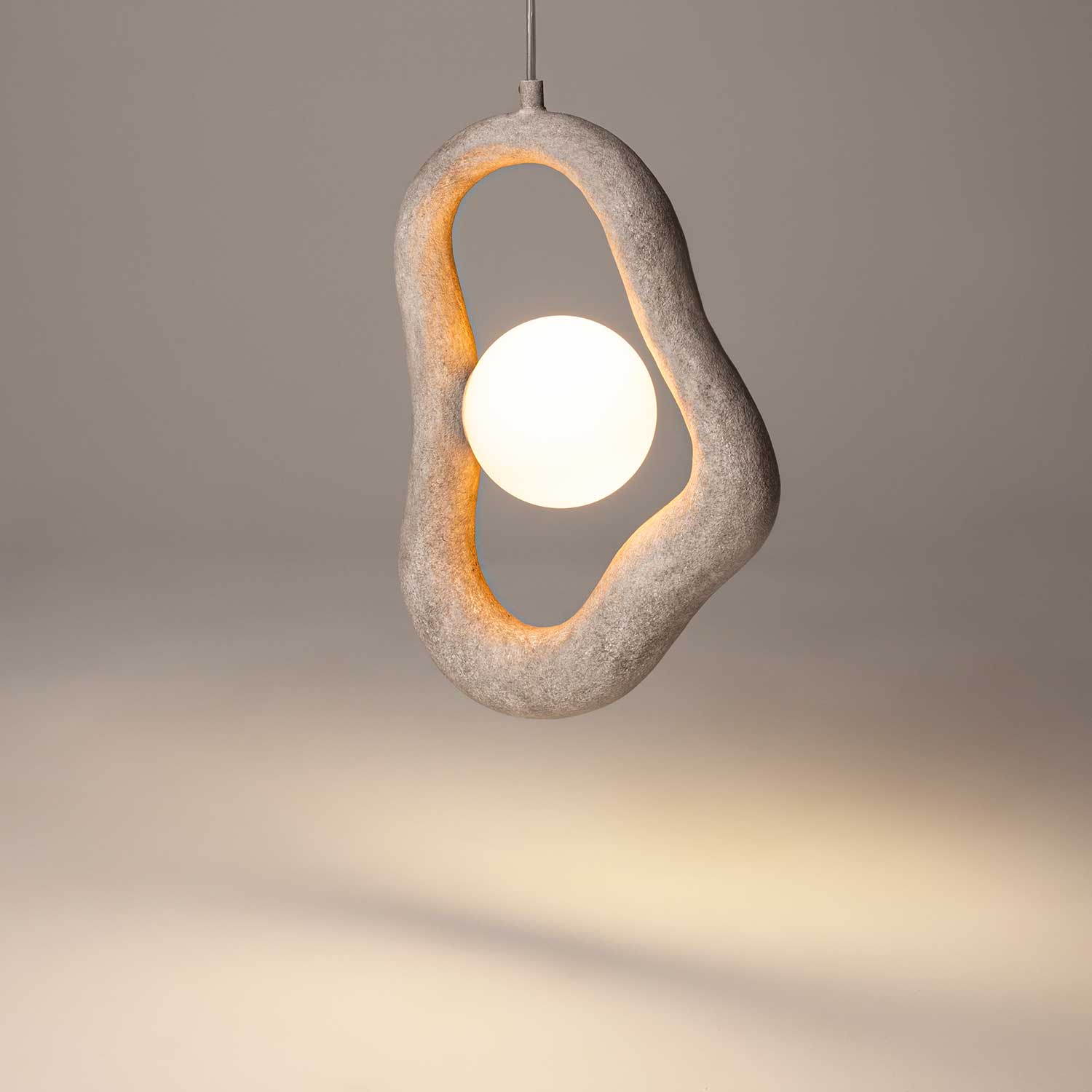 Opus - Wabi-sabi design pendant light for kitchen or living room