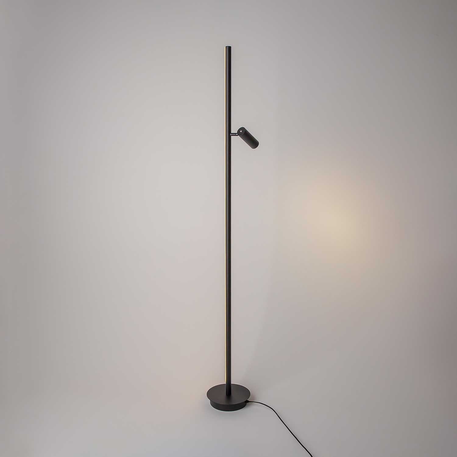 Thin - Minimalist floor LED lamp with modern design