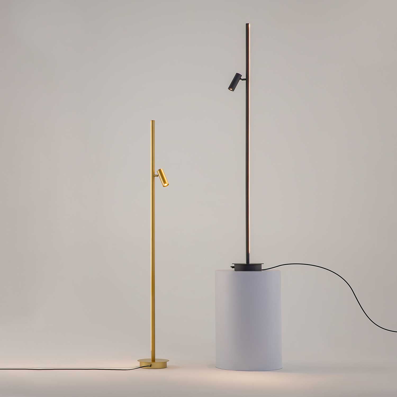 Thin - Minimalist floor LED lamp with modern design