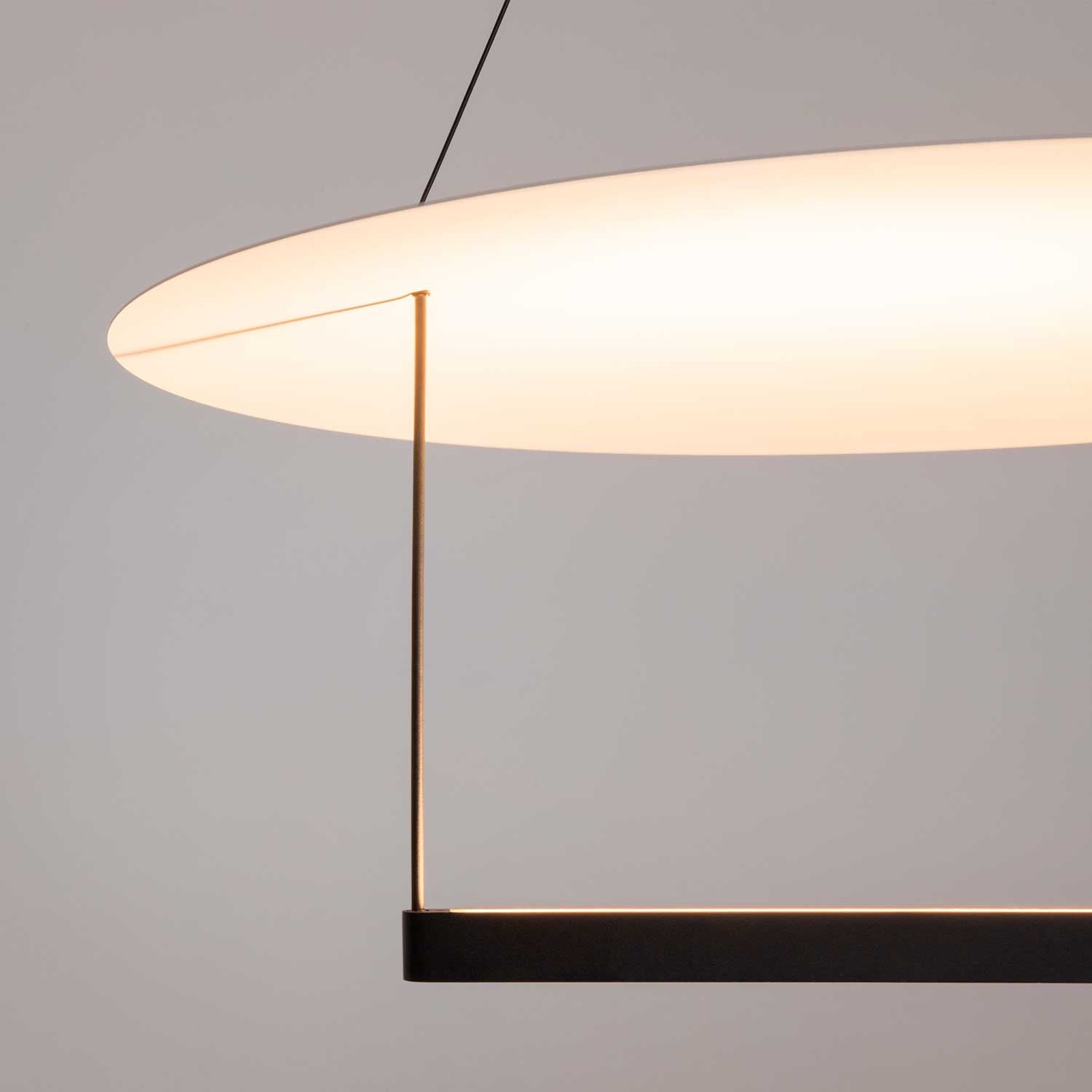 Ambience - Lámpara colgante redonda diseño contemporáneo cocina