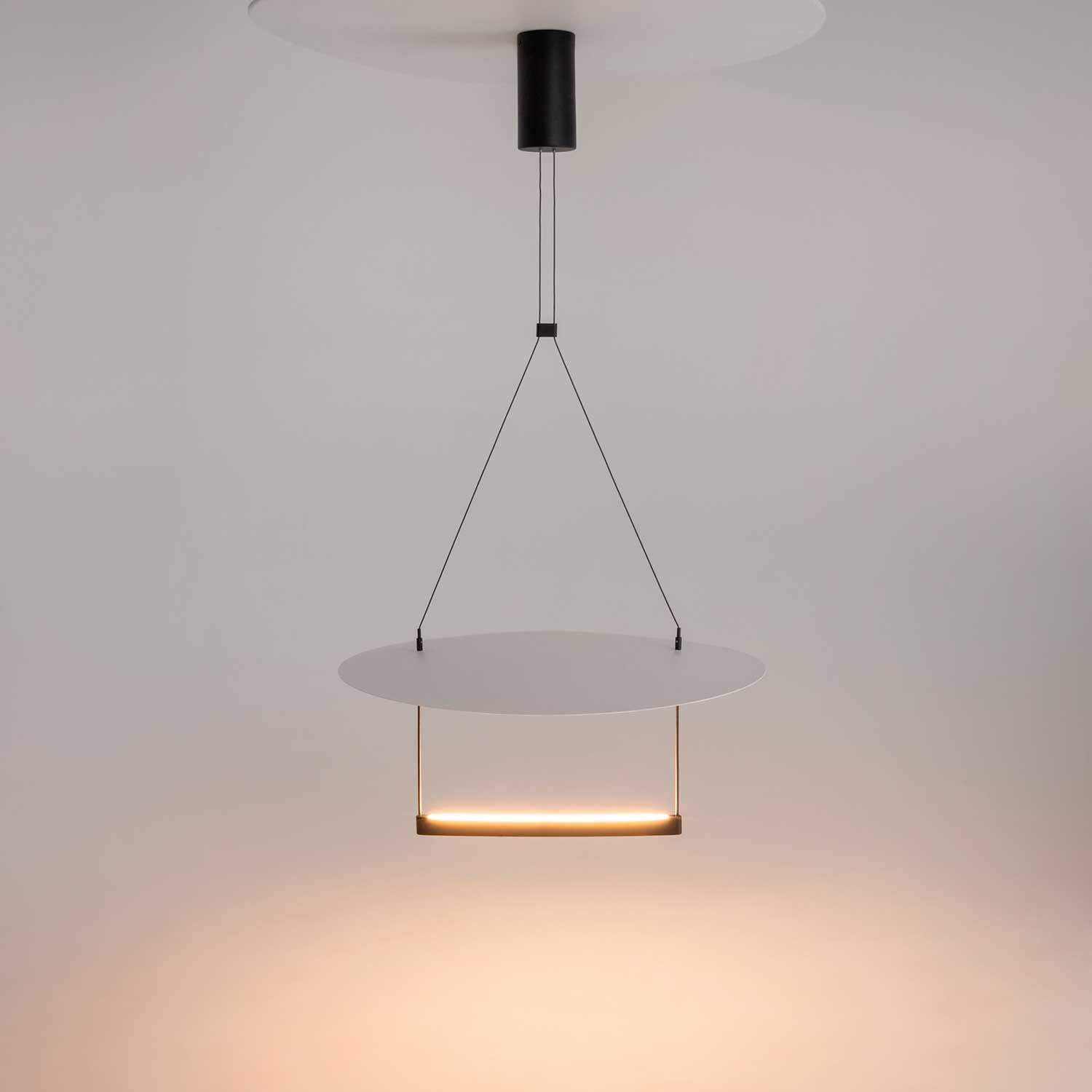 Ambience - Lámpara colgante redonda diseño contemporáneo cocina