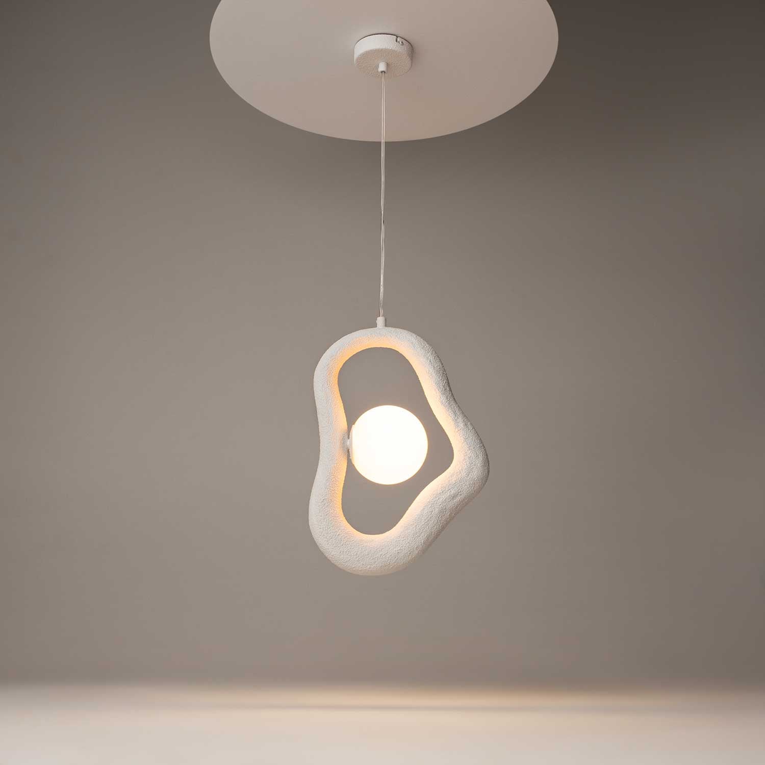 Opus - Wabi-sabi design pendant light for kitchen or living room