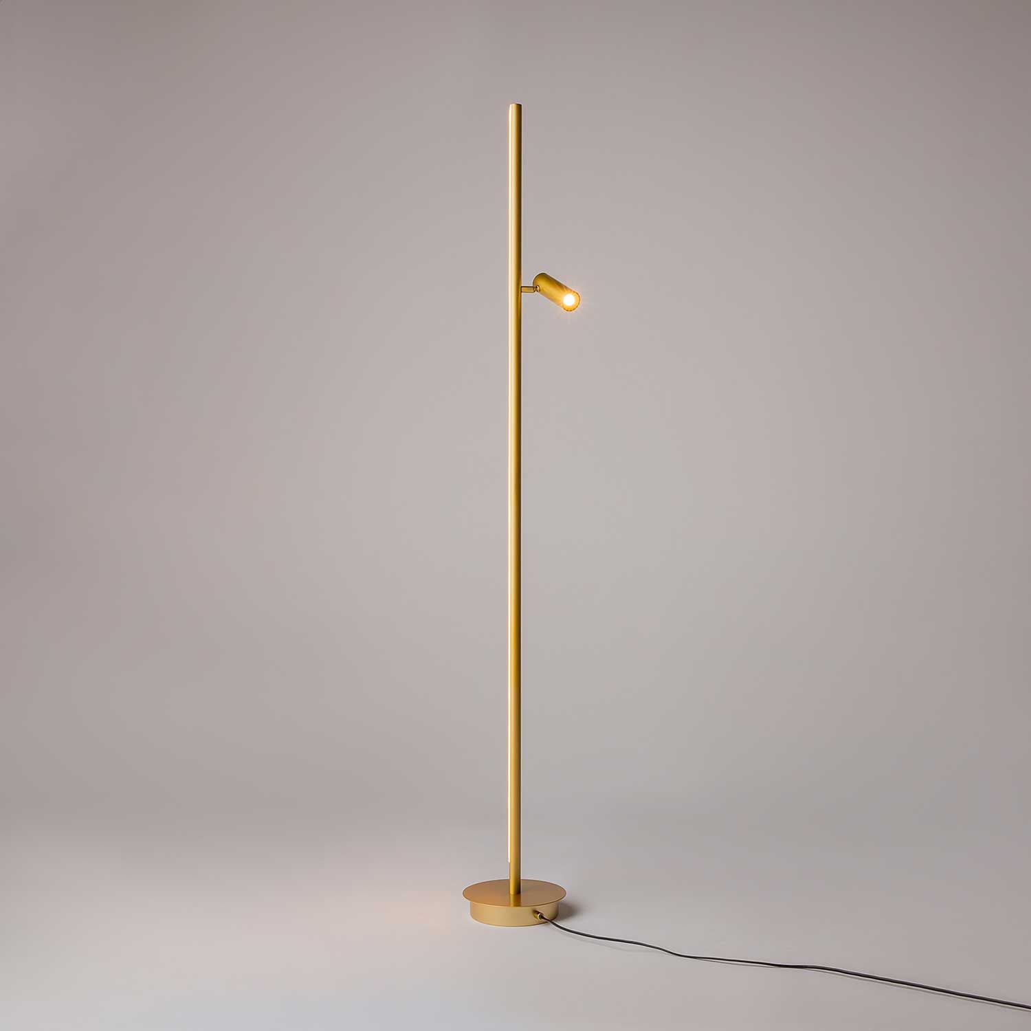 Thin - Minimalist floor LED lamp with modern design