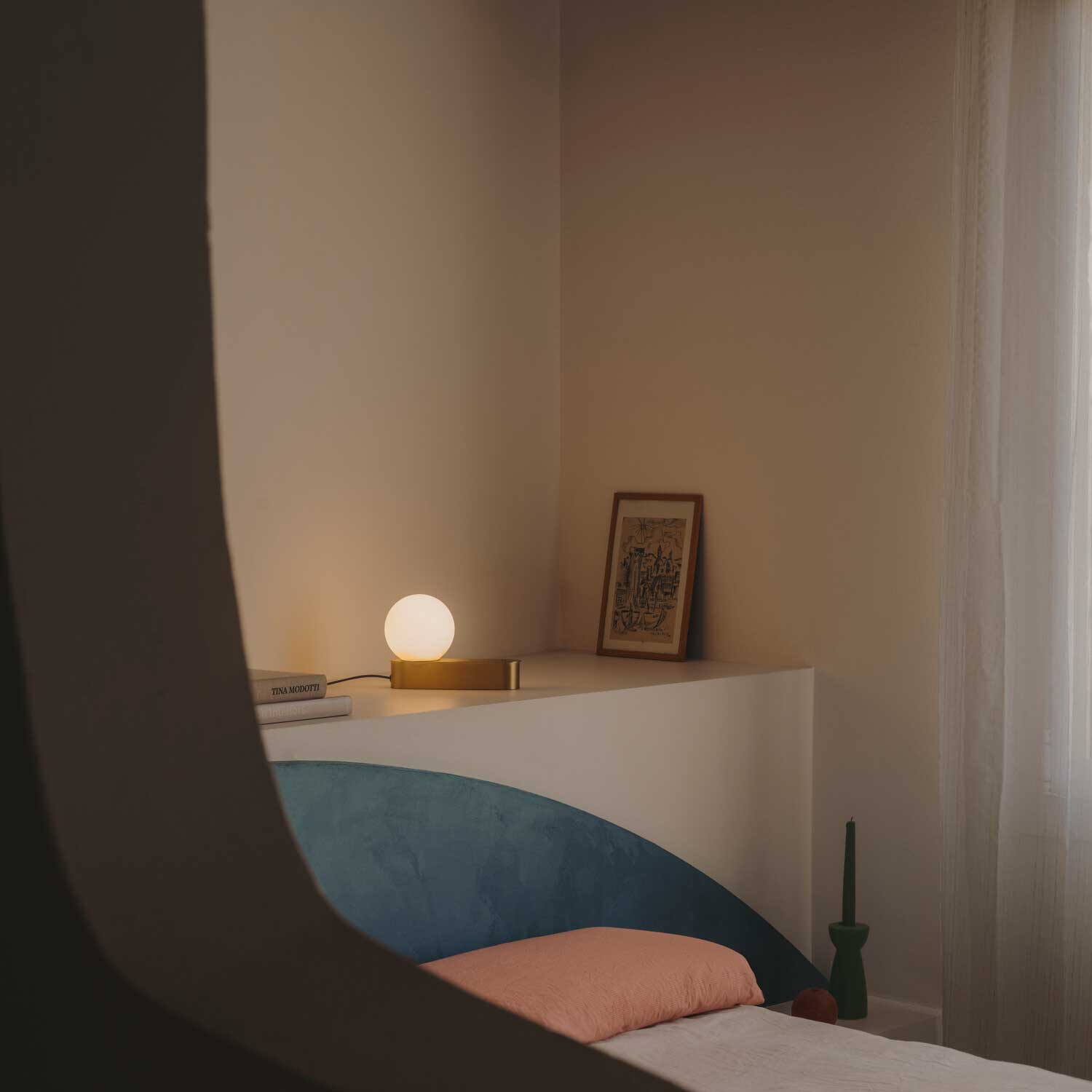 Perlina - LED-Nachtlicht mit Dimmer und USB-C-Ladegerät