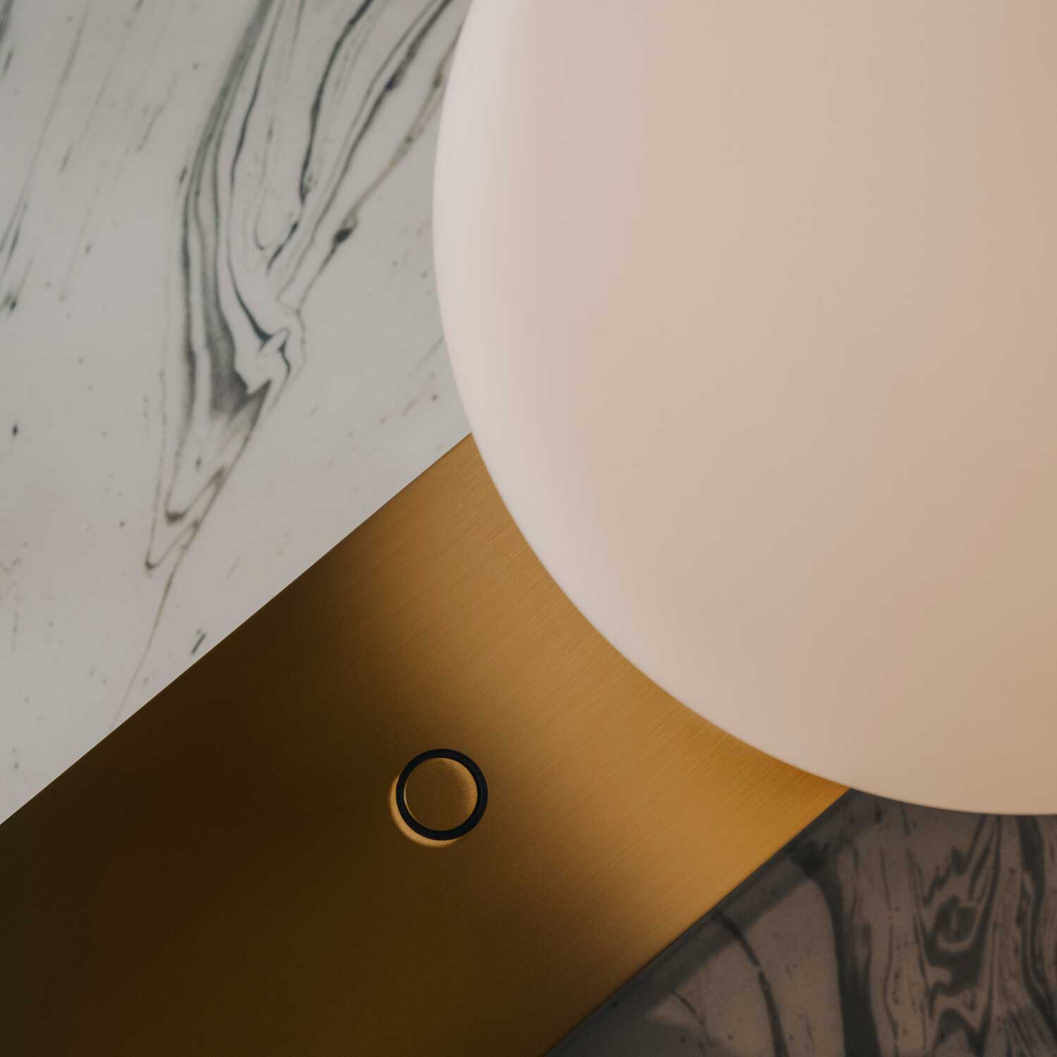 Perlina - LED-Nachtlicht mit Dimmer und USB-C-Ladegerät