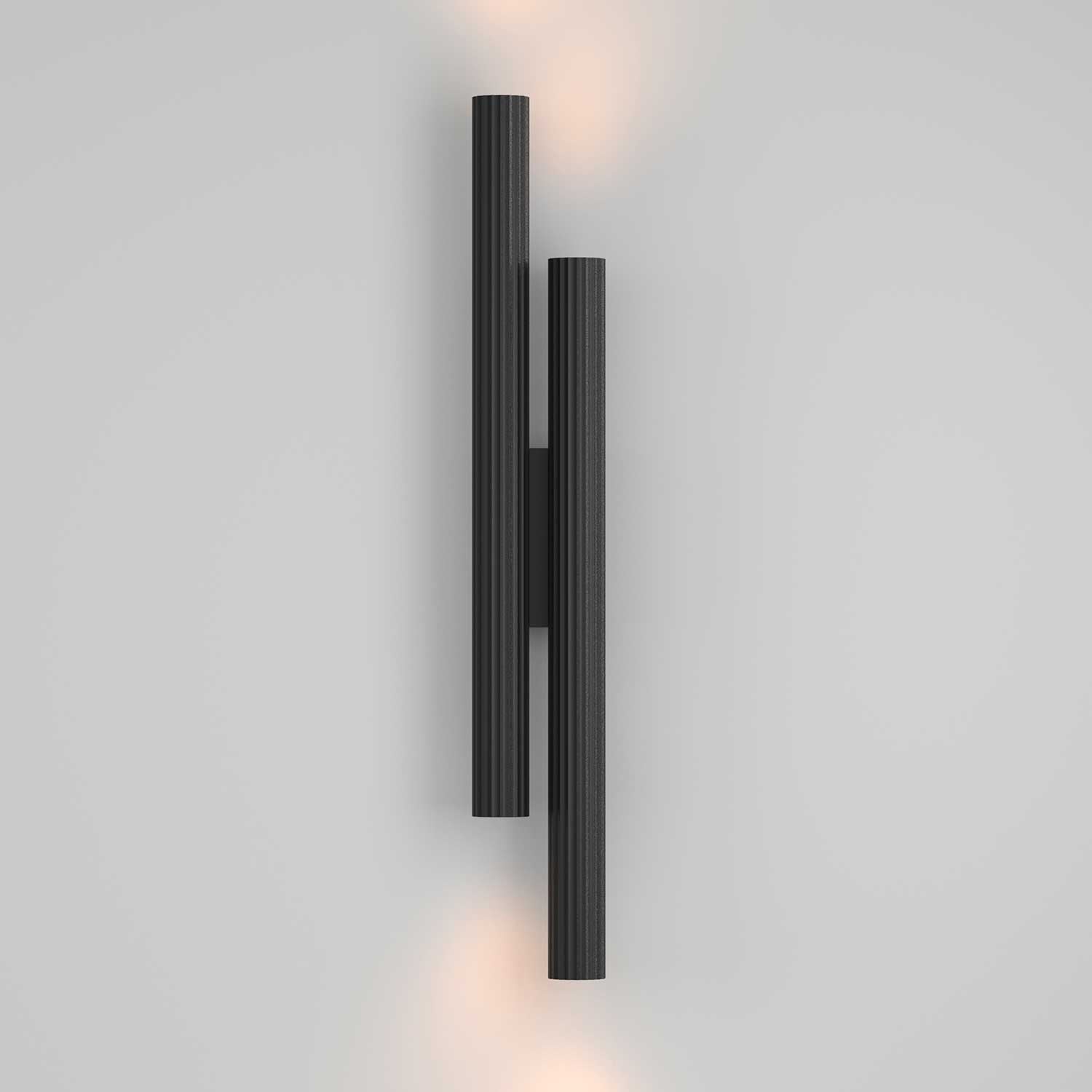 Calipso - Aplique de pared moderno y de diseño acanalado