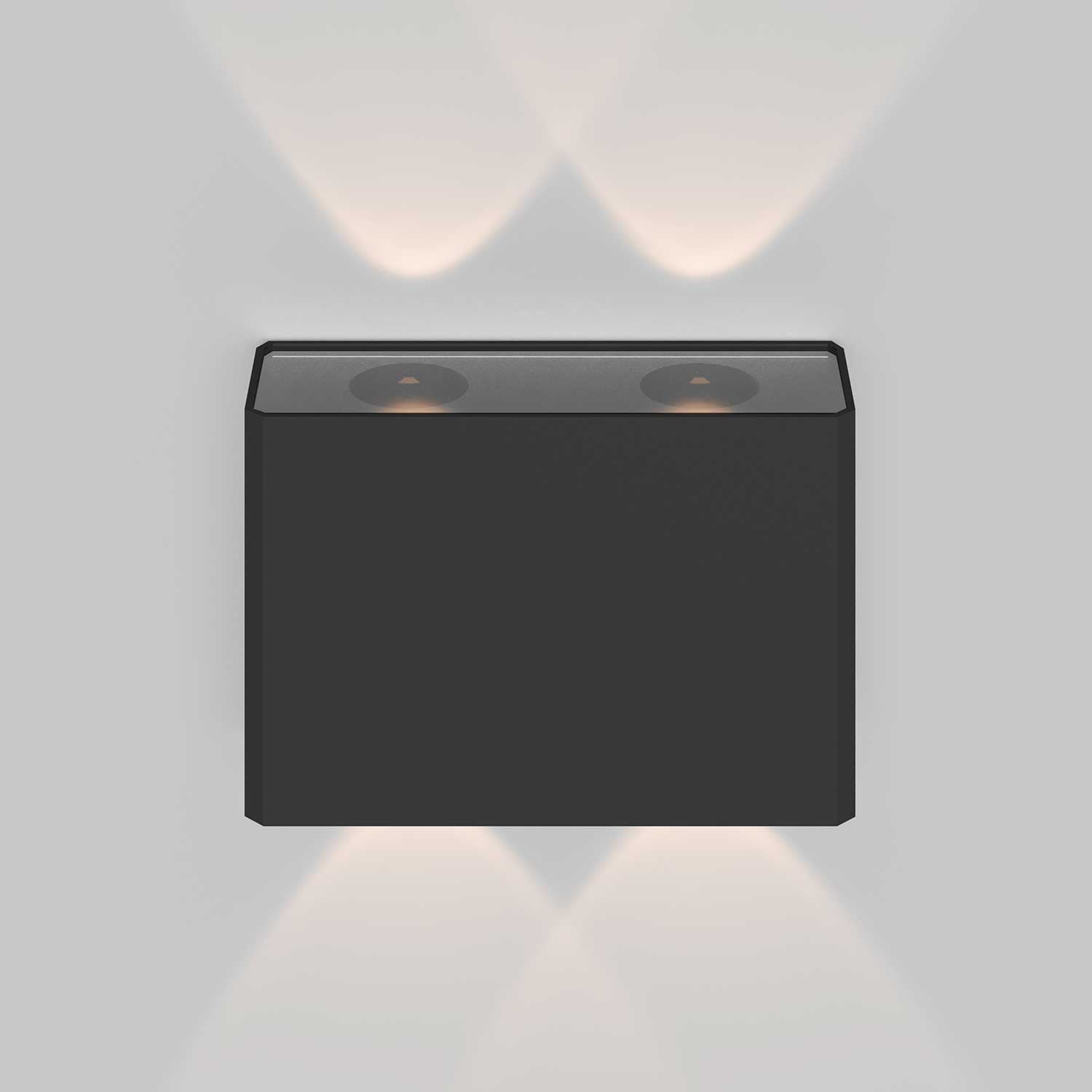 Show - LED-Wandleuchte für minimalistische Fassaden