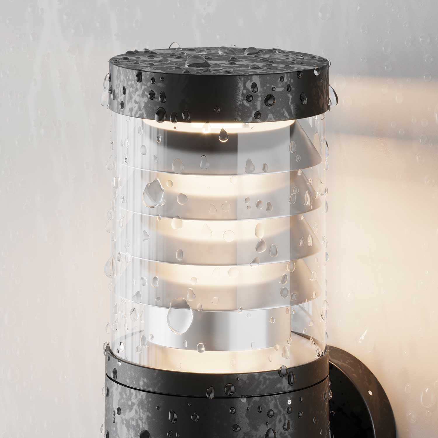 Spir - LED Außenwandleuchte im industriellen Stil