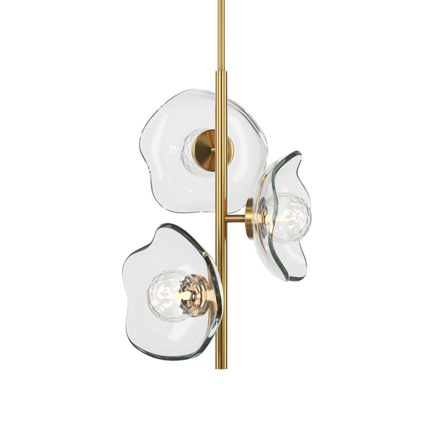 Miracle - Design glass flower chandelier for bedroom