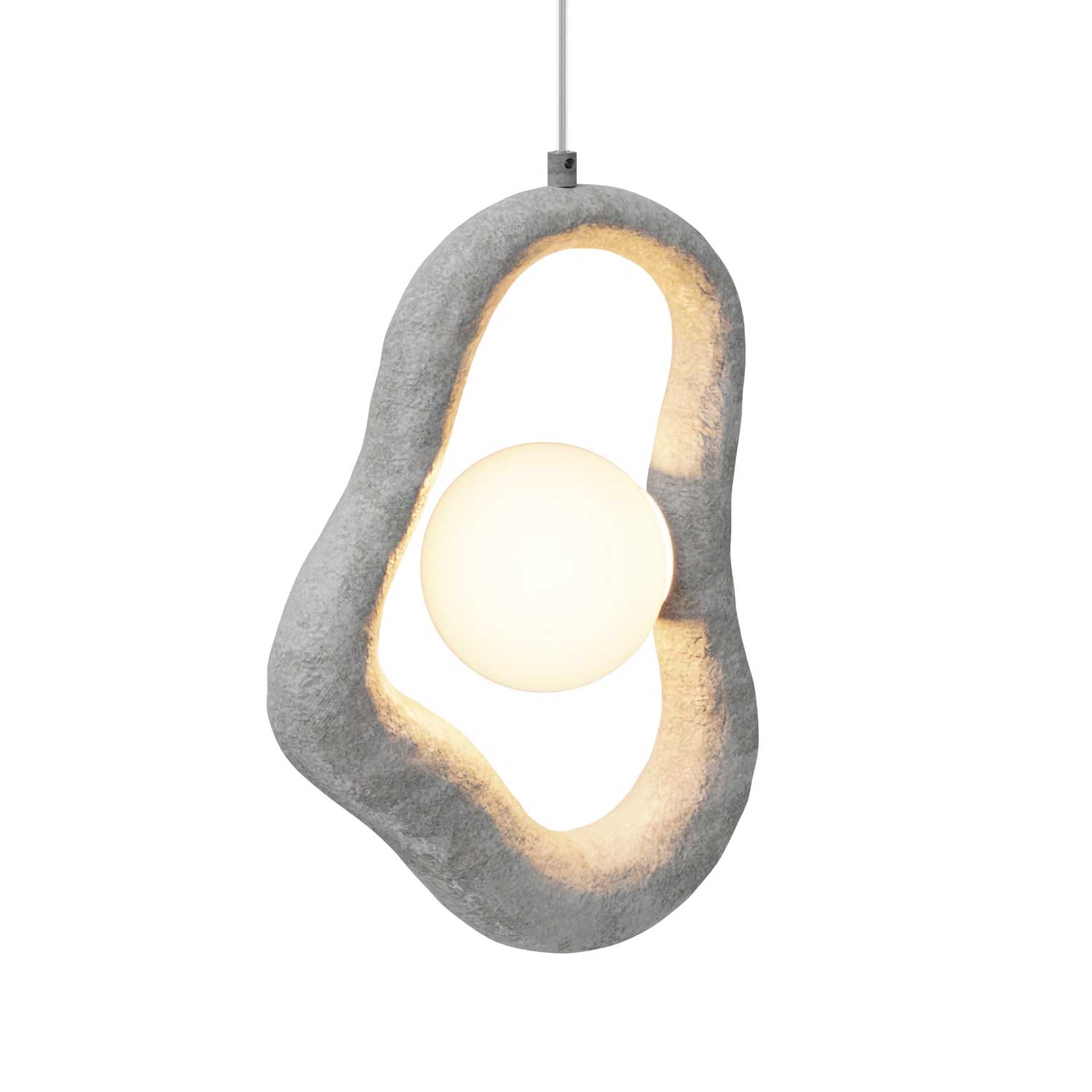 Opus - Suspension wabi-sabi design pour cuisine ou salon