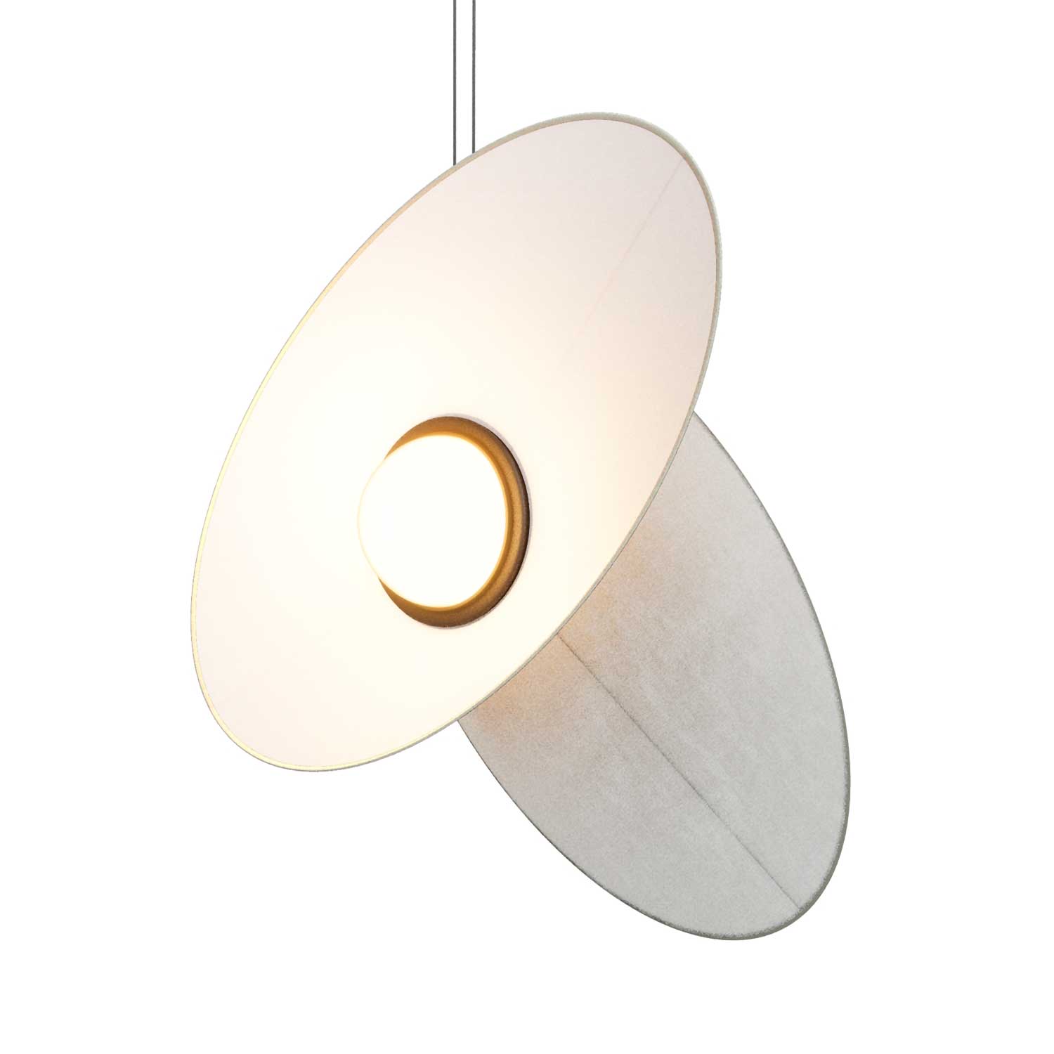 Evolution - Lámpara colgante LED de diseño moderno para dormitorio