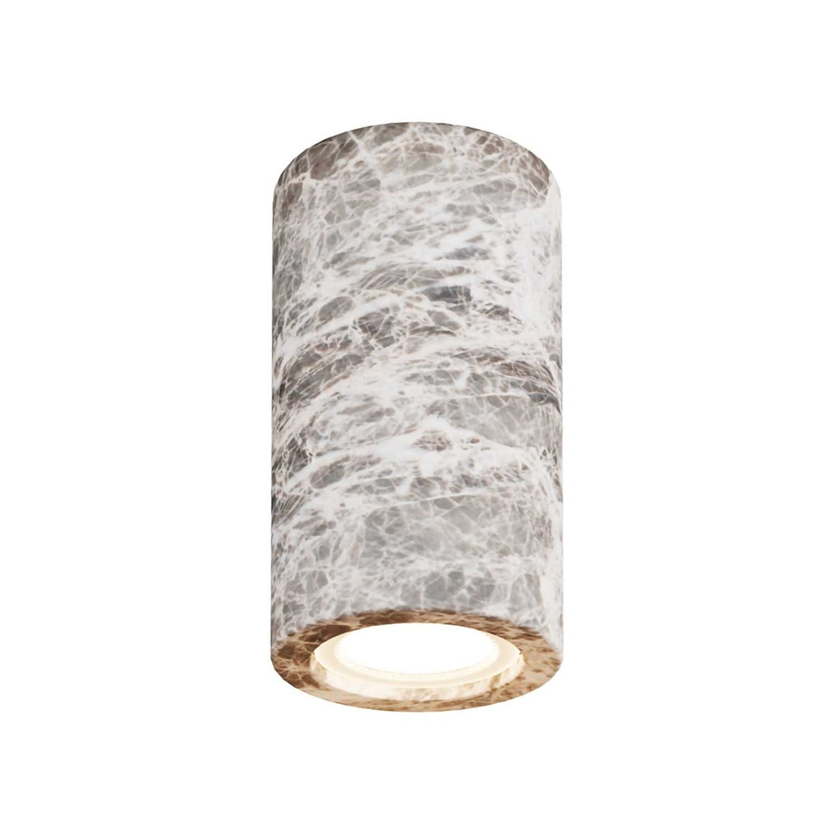 Basic Texture - Spot de plafond en marbre, style minimaliste