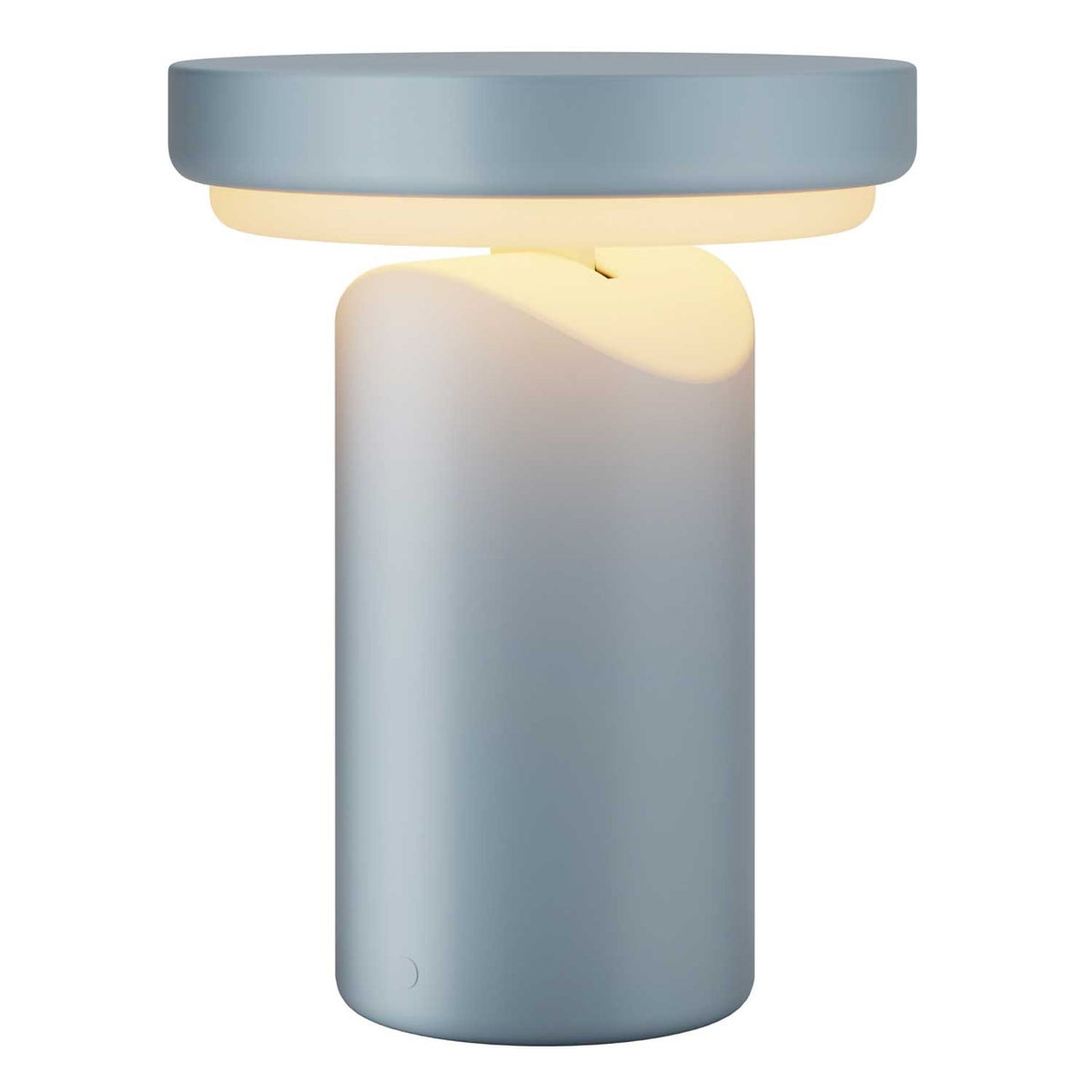 Topo - Lampe à poser rechargeable rechargeable et orientable en métal, style moderne