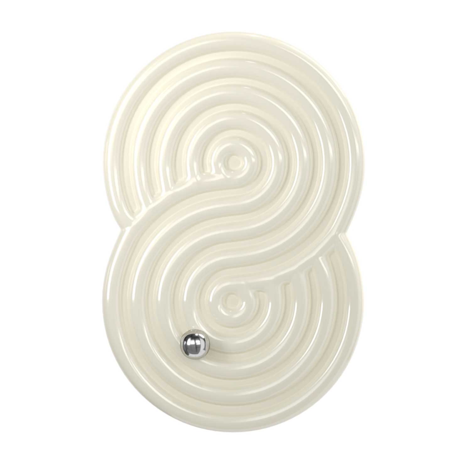 Rock Garden - Applique da parete LED design in ceramica per camera da letto