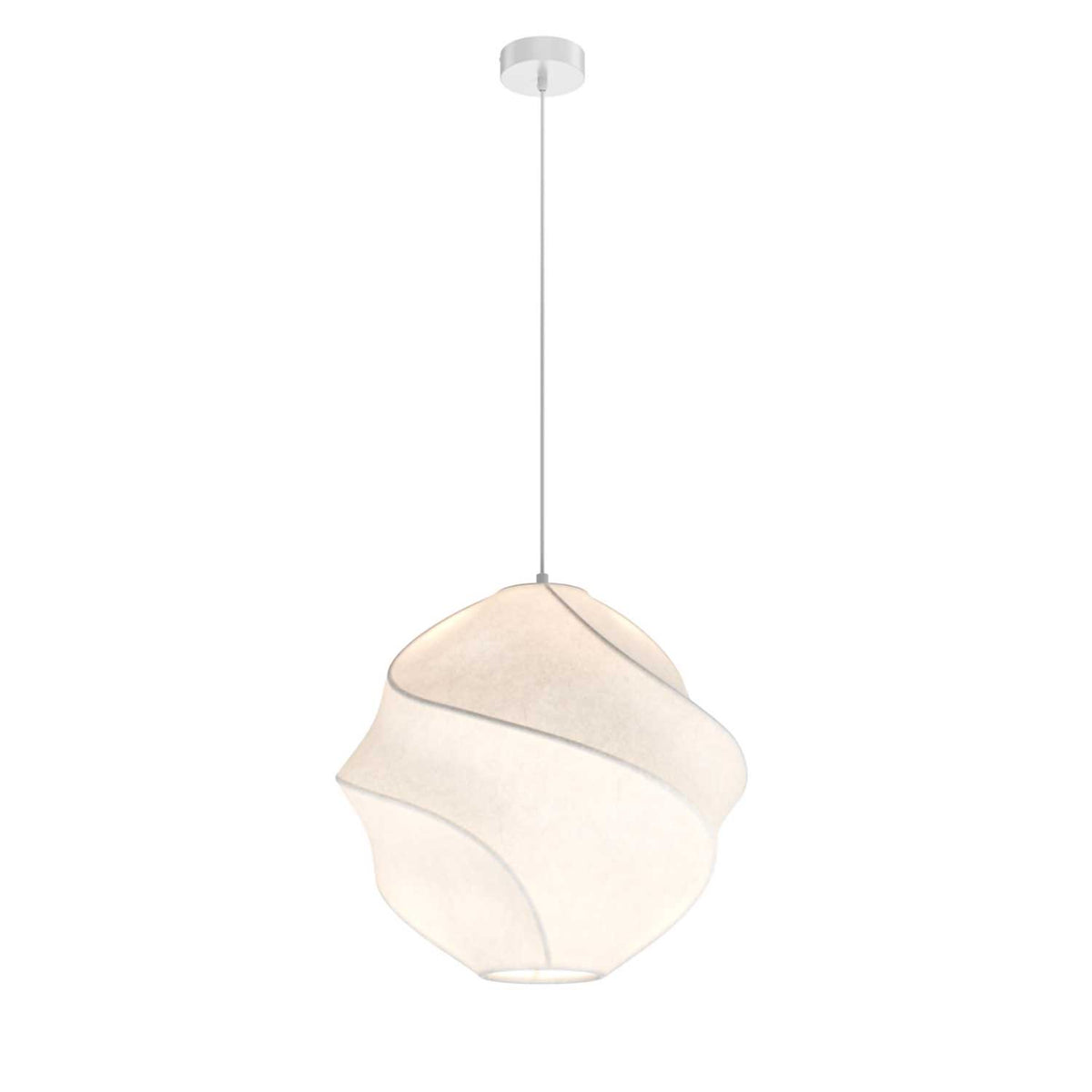 Bloom - Suspension en tissu et métal, style contemporain