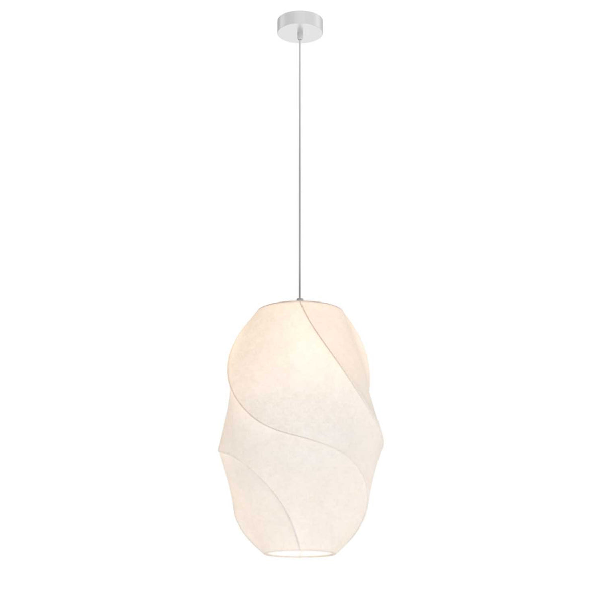Bloom - Suspension en tissu et métal, style contemporain