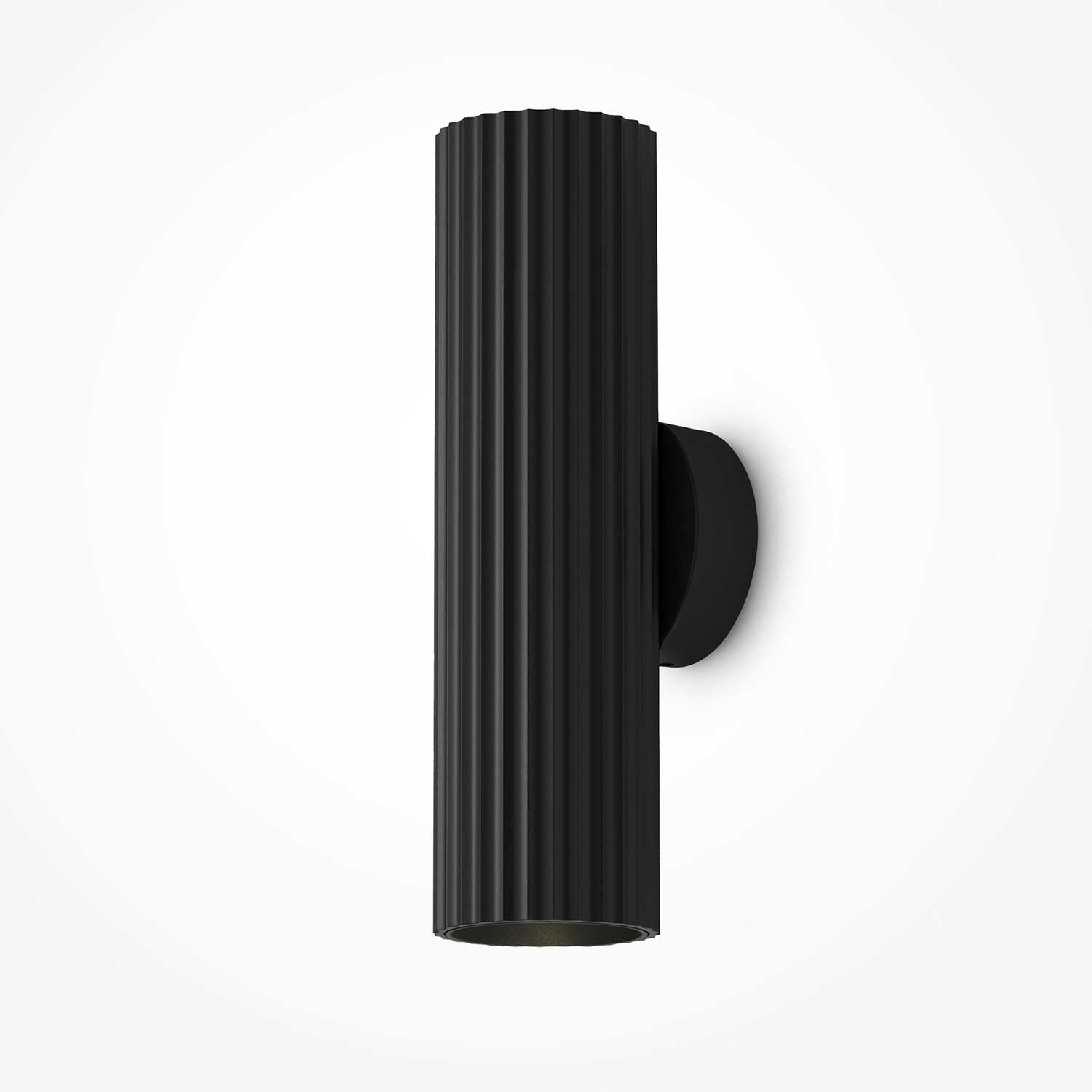 Calipso - Tall and short fluted design wall sconce