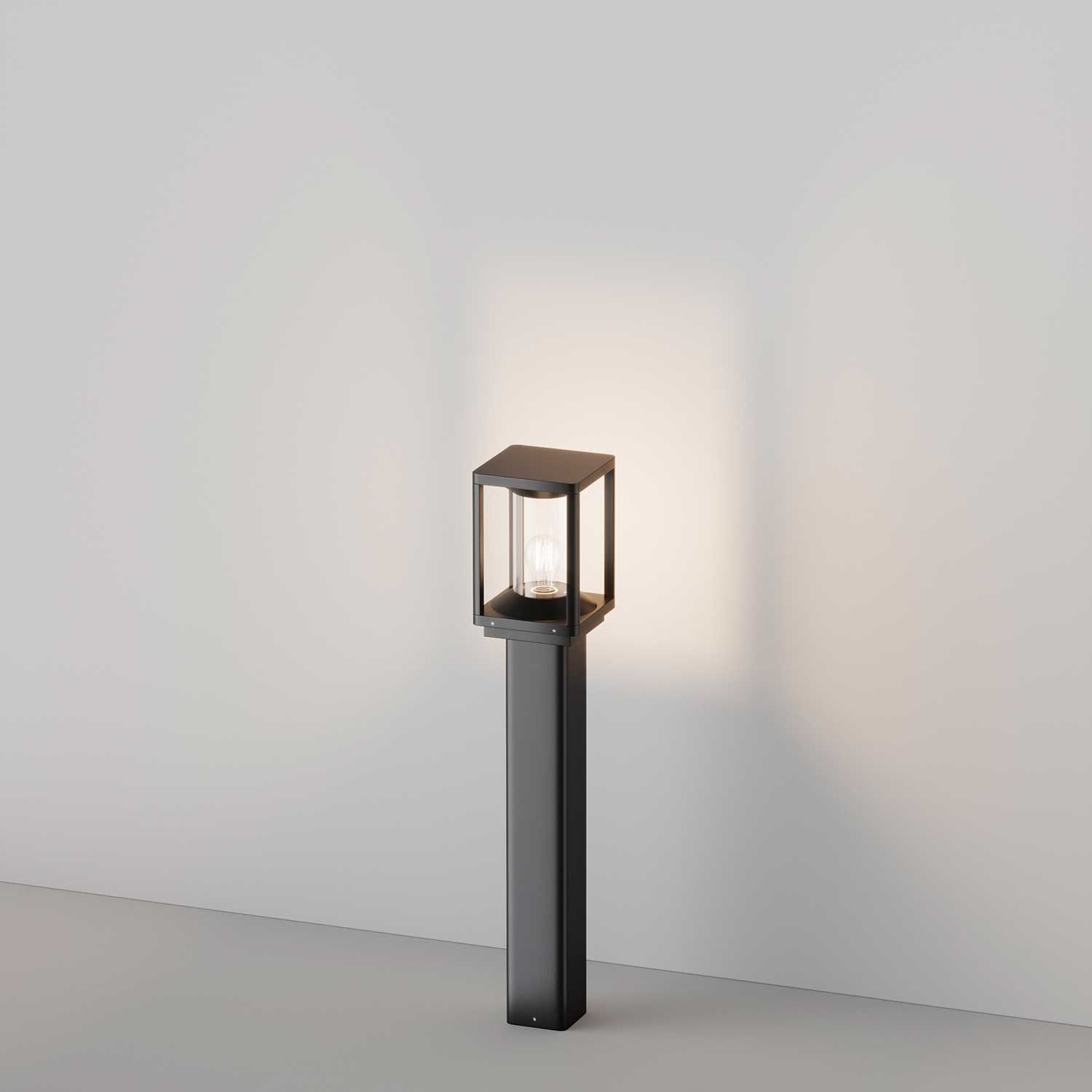 Cell - Borne lumineuse extérieur en acier moderne