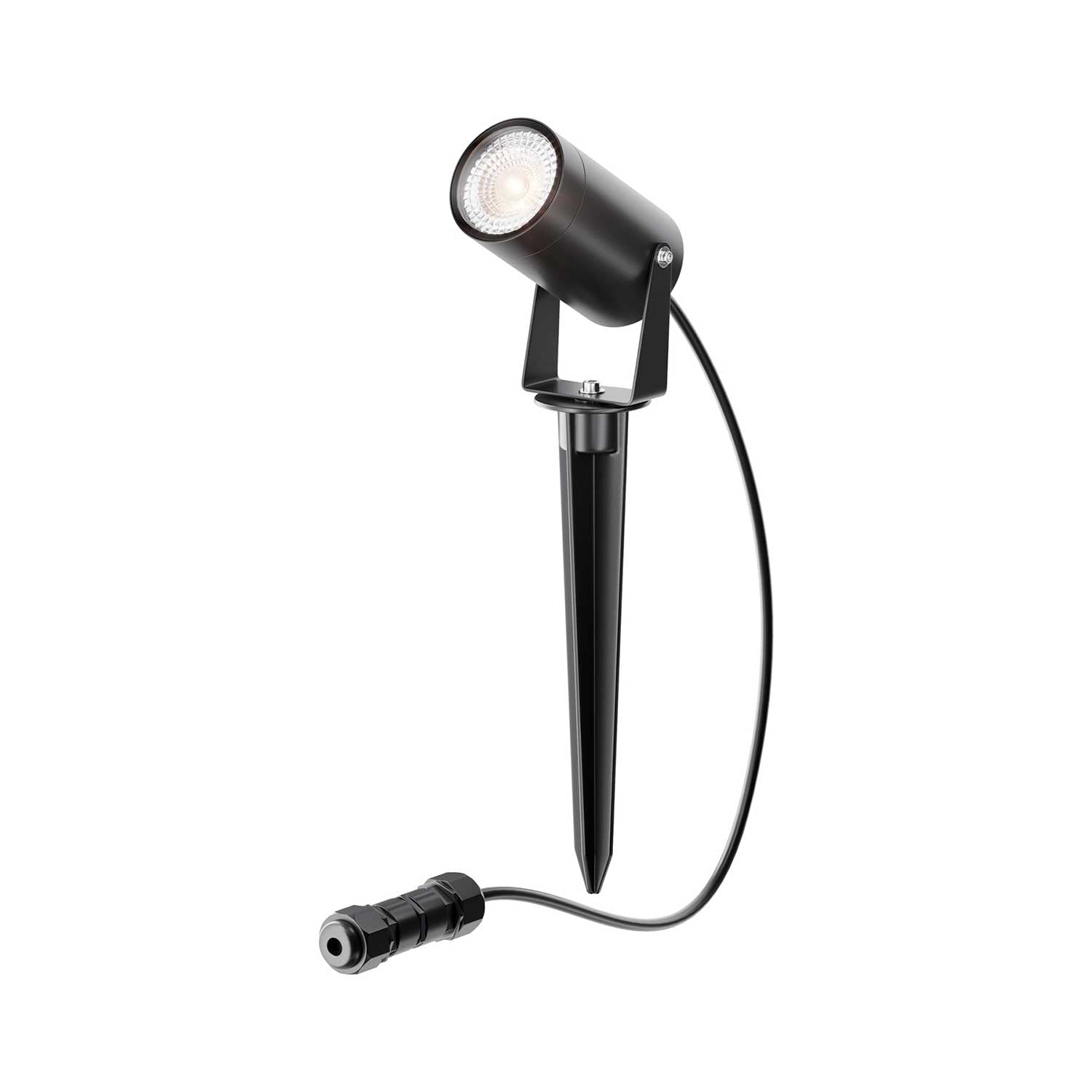 Scope - Spot piquet extérieur en acier noir