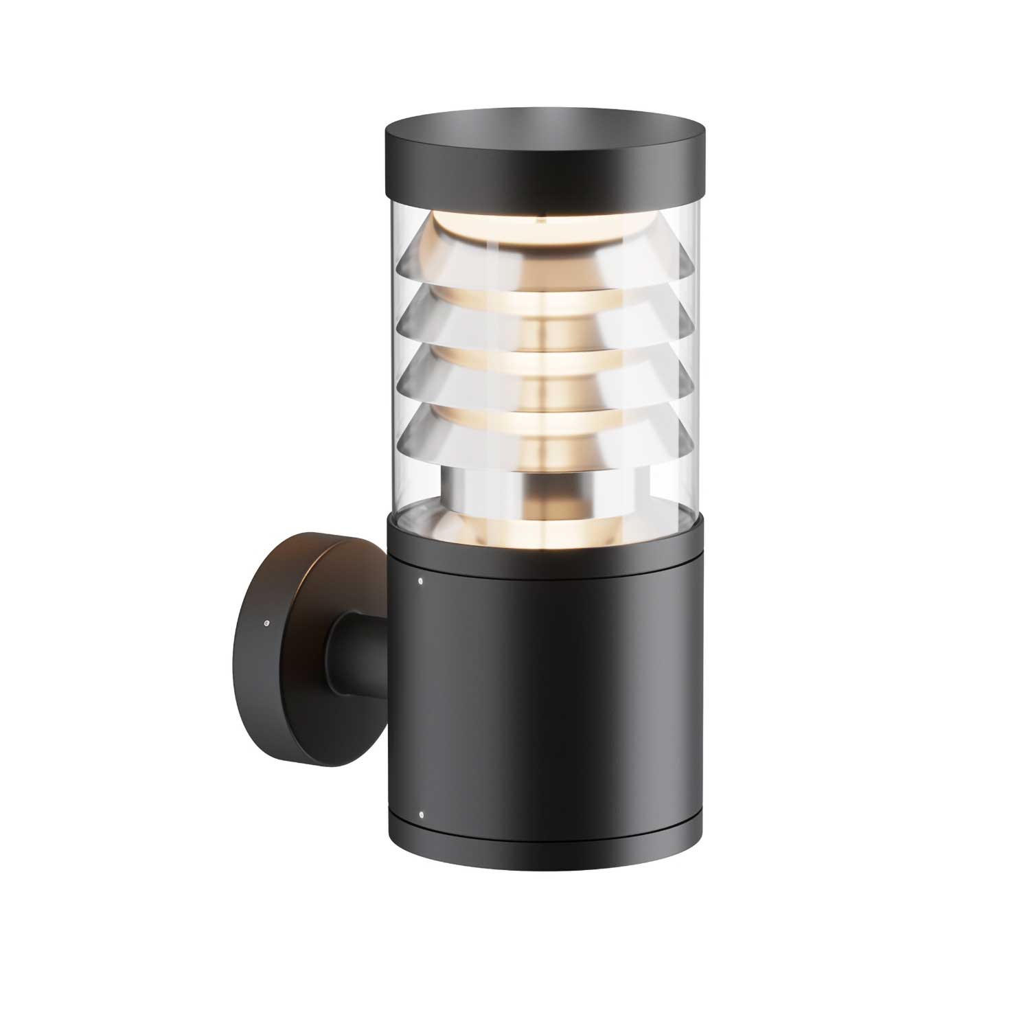 Spir - Aplique de pared led exterior estilo industrial