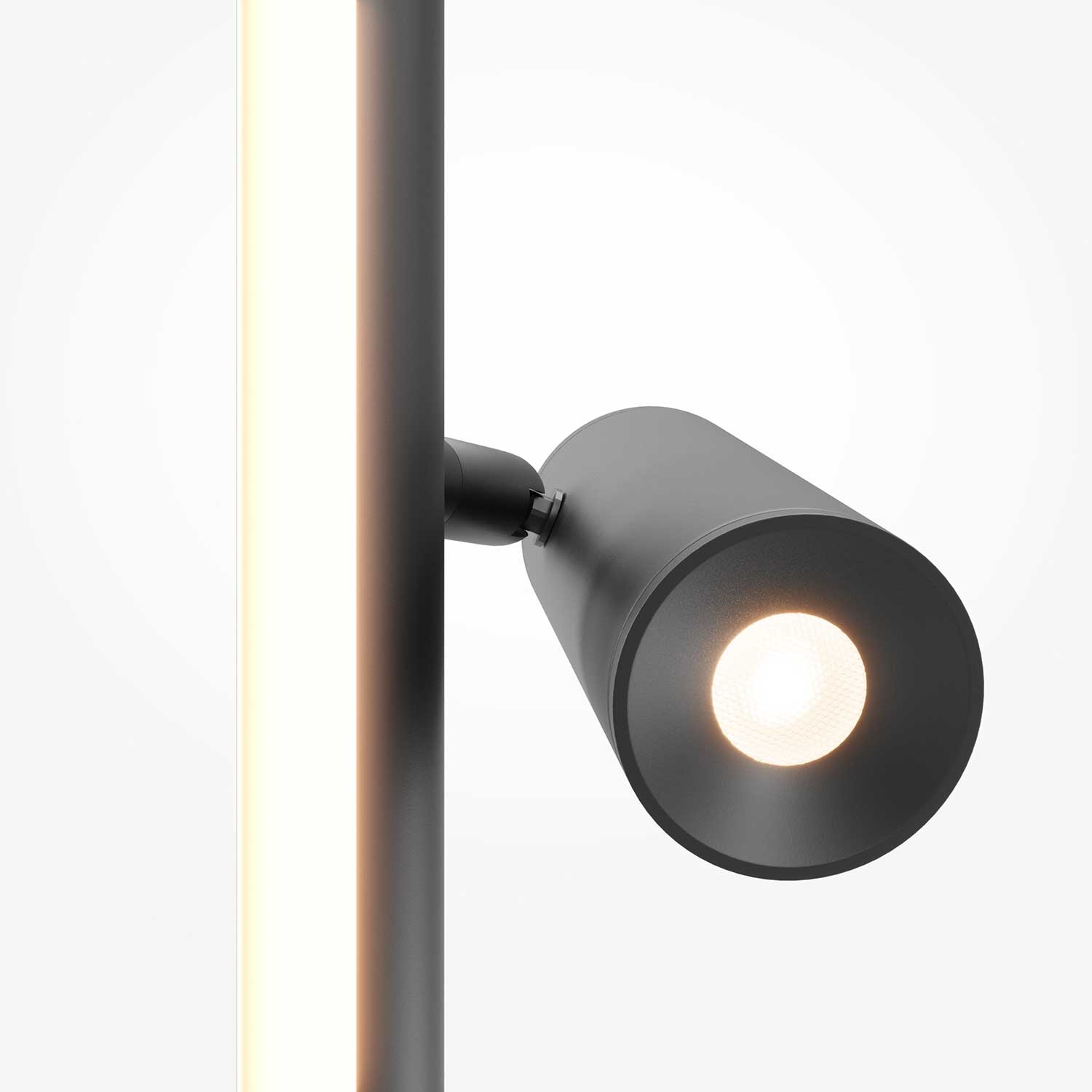 Thin - Minimalist floor LED lamp with modern design