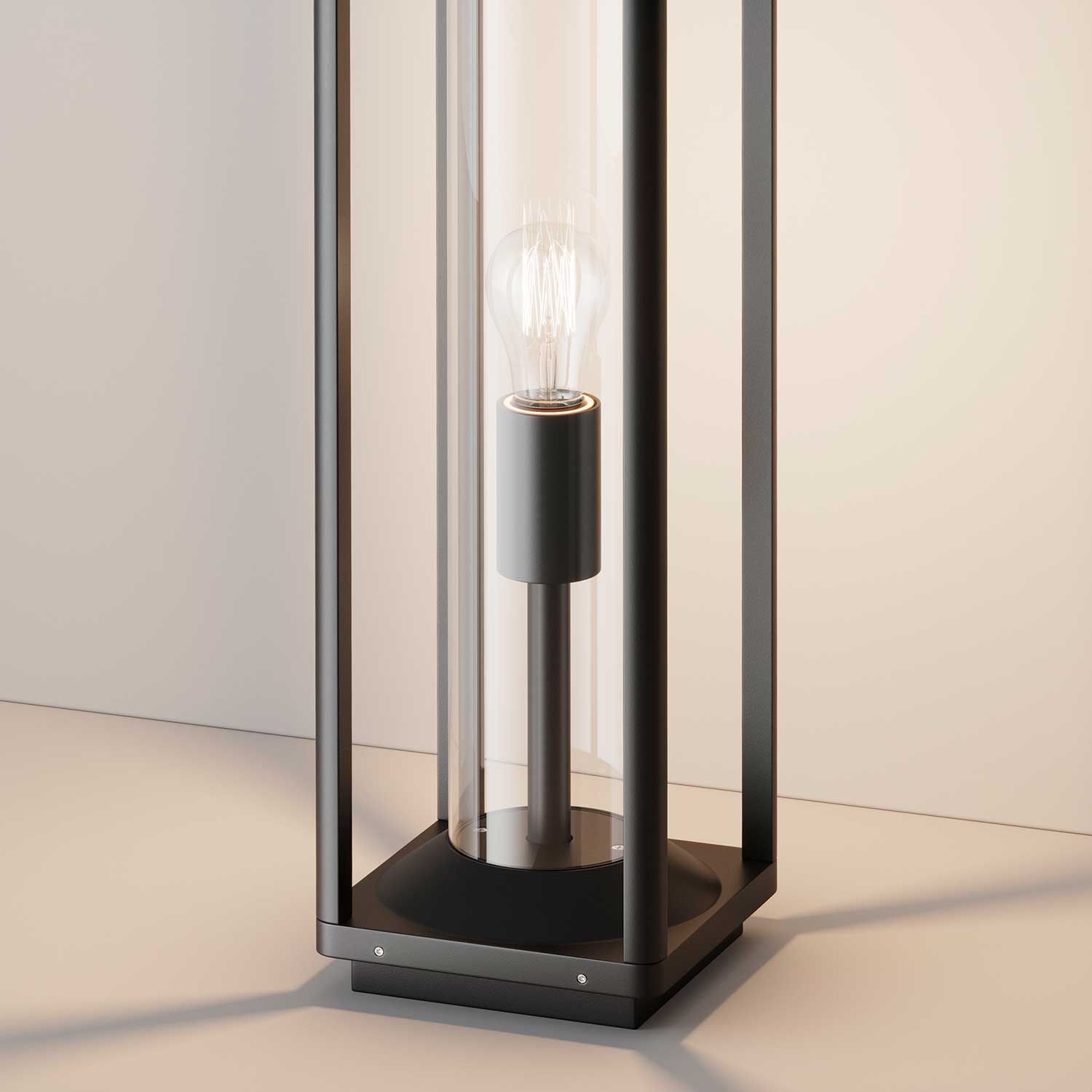 Cell - Outdoor steel bollard for modern garden