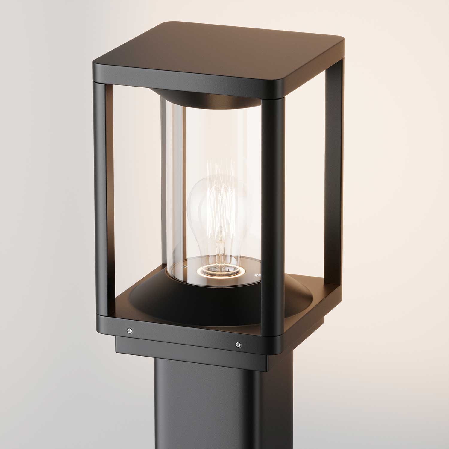 Cell - Modern outdoor steel light bollard