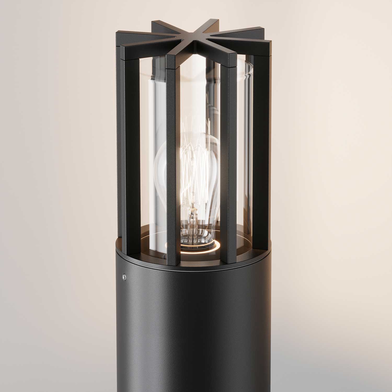 Barrel - Outdoor light fixture for pathway lighting