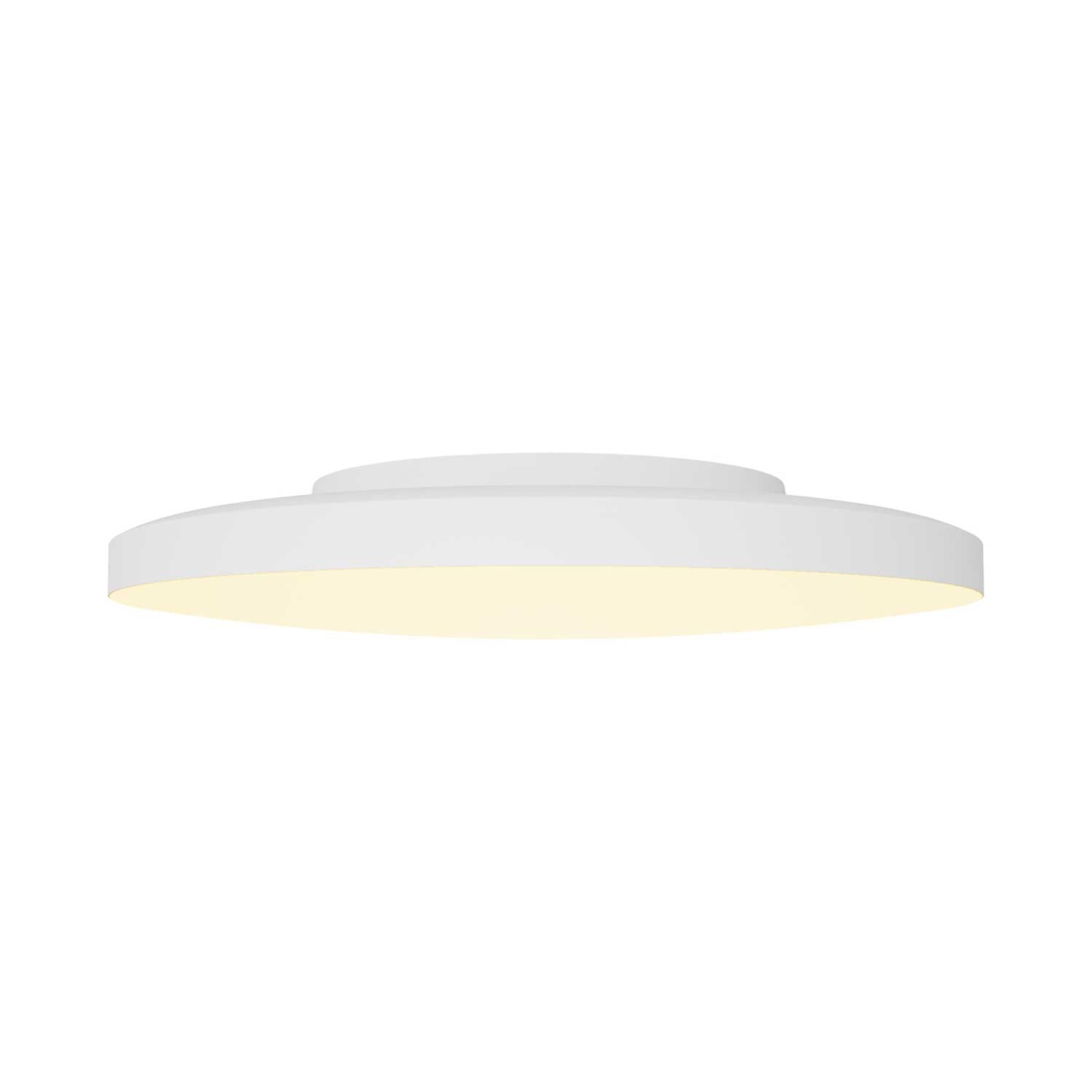 Serenova - Plafonnier rond blanc avec LED de salle bain étanche IP65