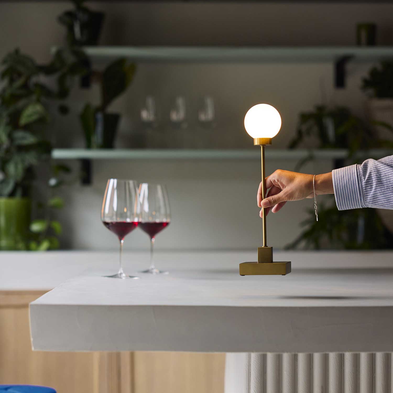 Snowball - Lampe sans-fil LED pour table intérieur et extérieur