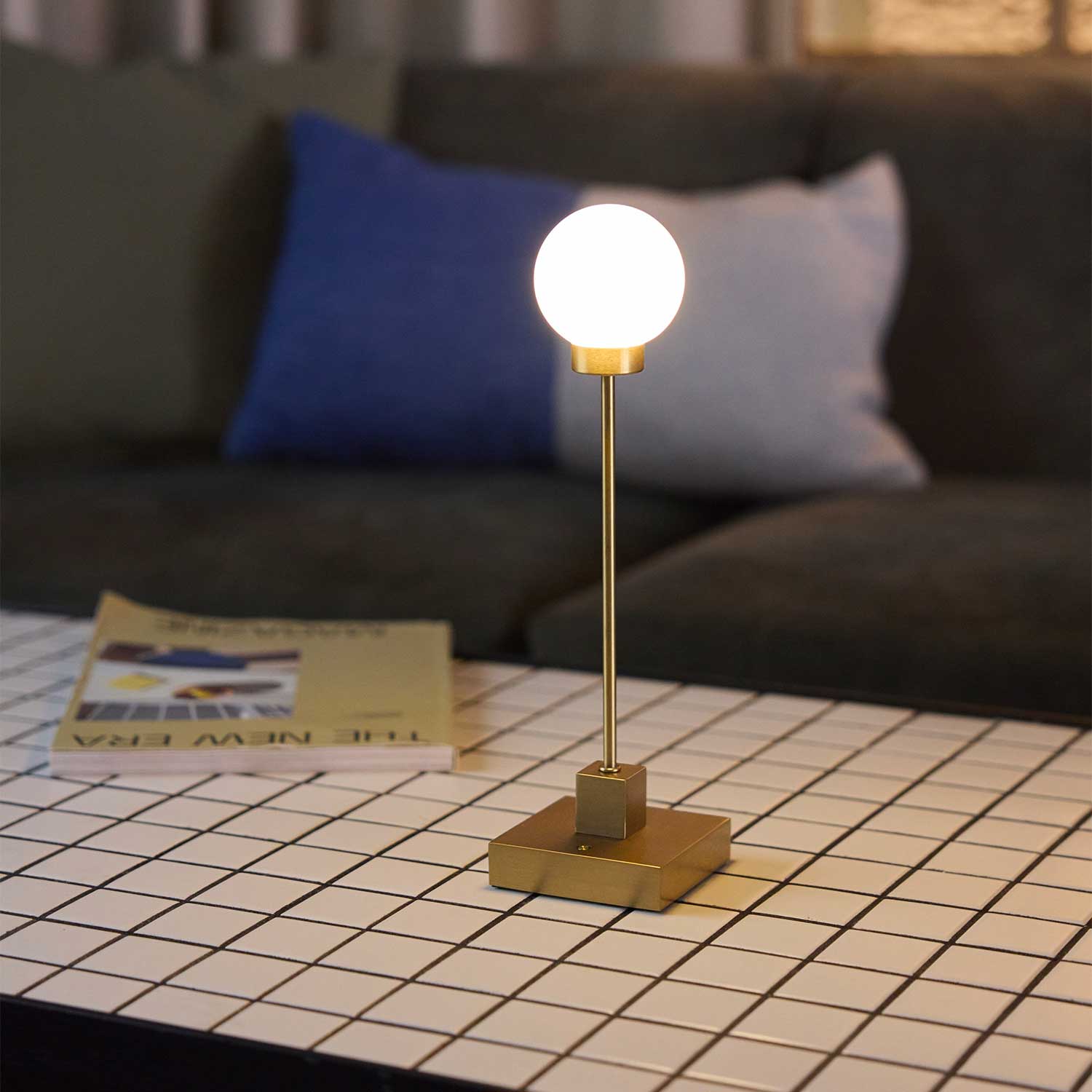 Snowball - Lampe sans-fil LED pour table intérieur et extérieur