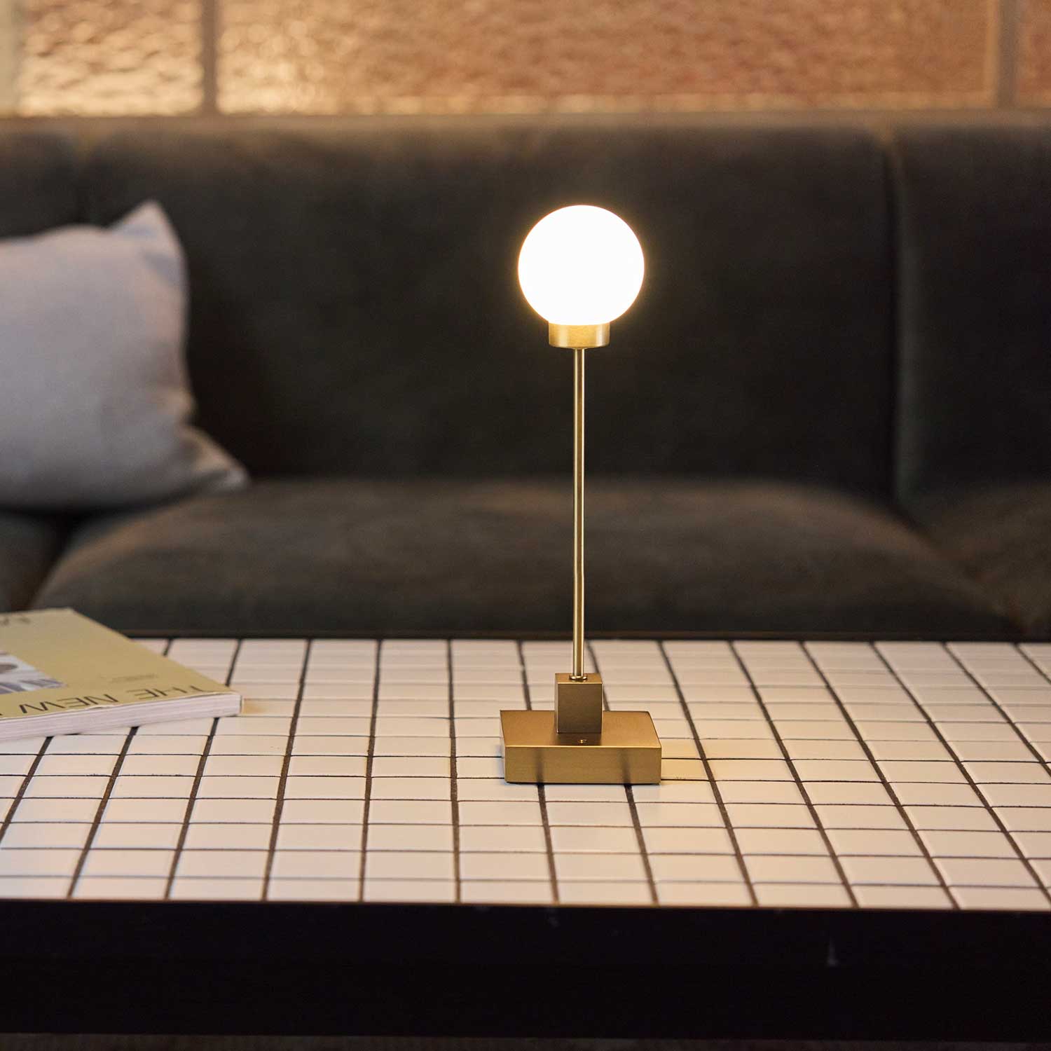 Snowball - Lampe sans-fil LED pour table intérieur et extérieur