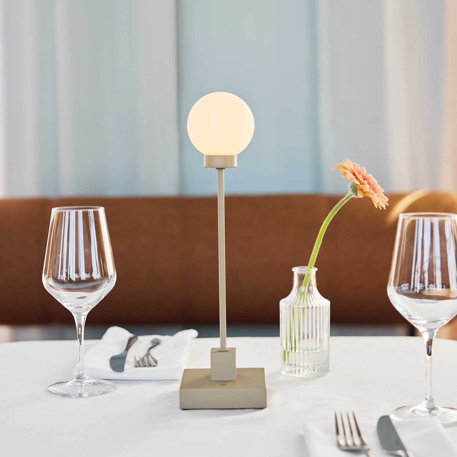 Snowball - Lampe sans-fil LED pour table intérieur et extérieur