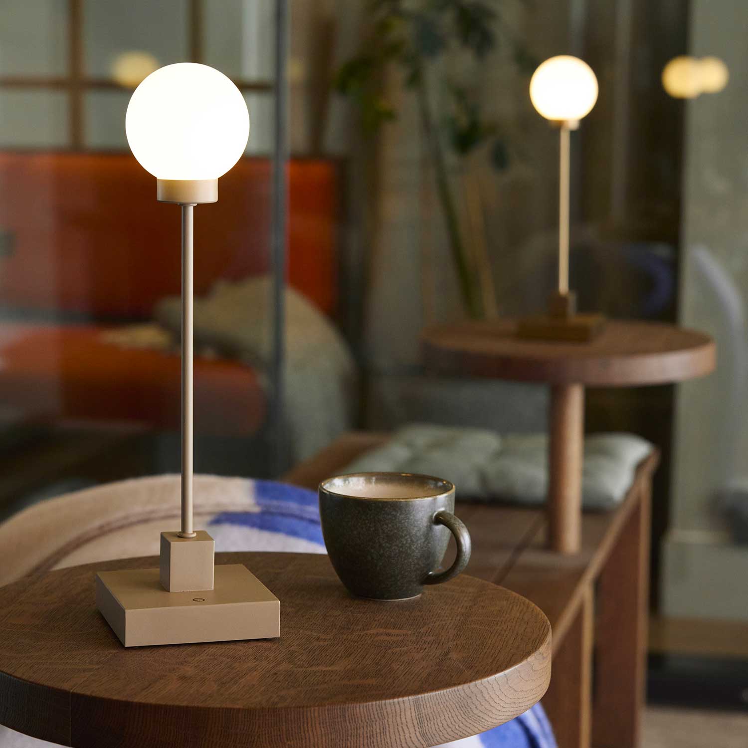 Snowball - Lampe sans-fil LED pour table intérieur et extérieur