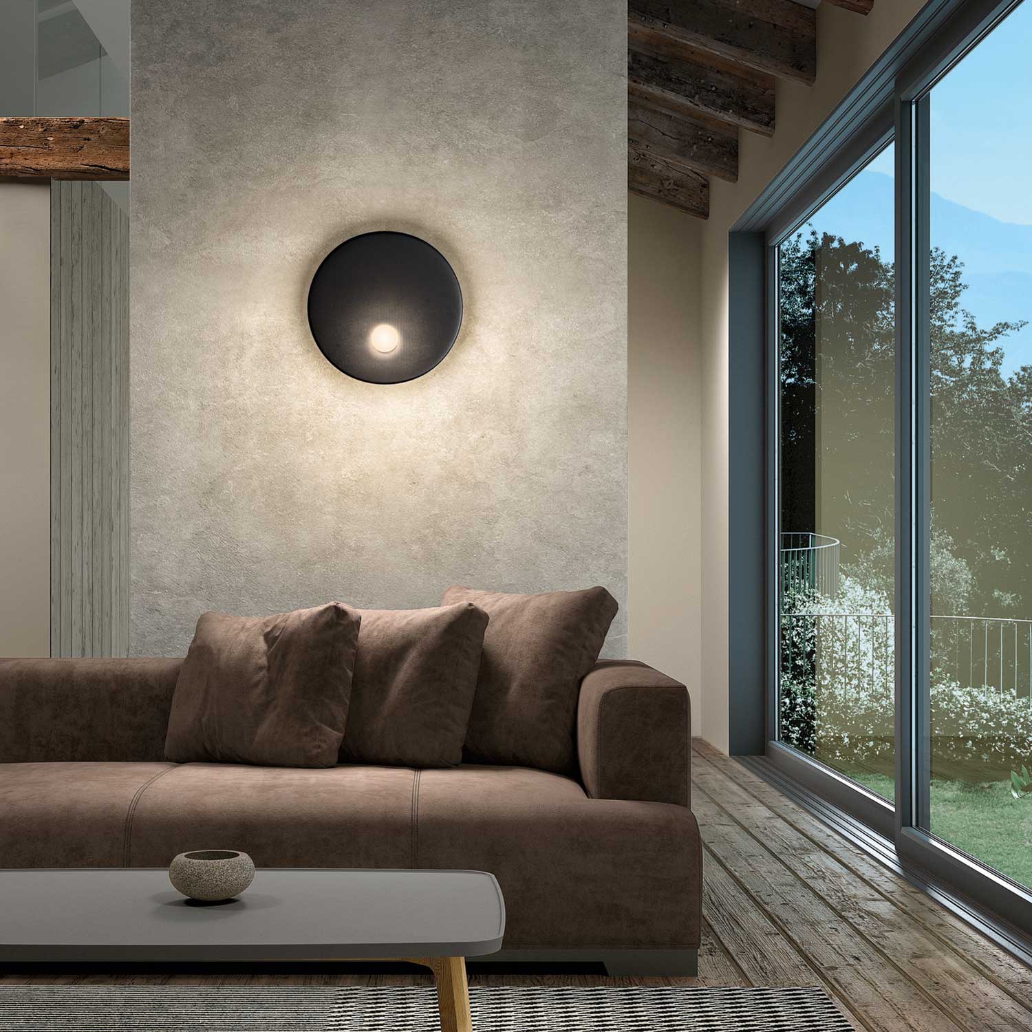 Trip - Designer metal wall sconce for modern living room