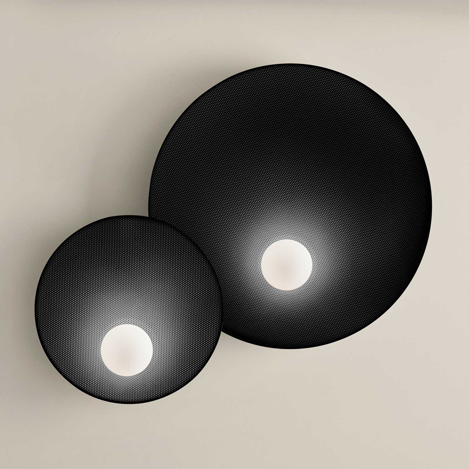 Trip Double - Large designer metal wall sconce for living room