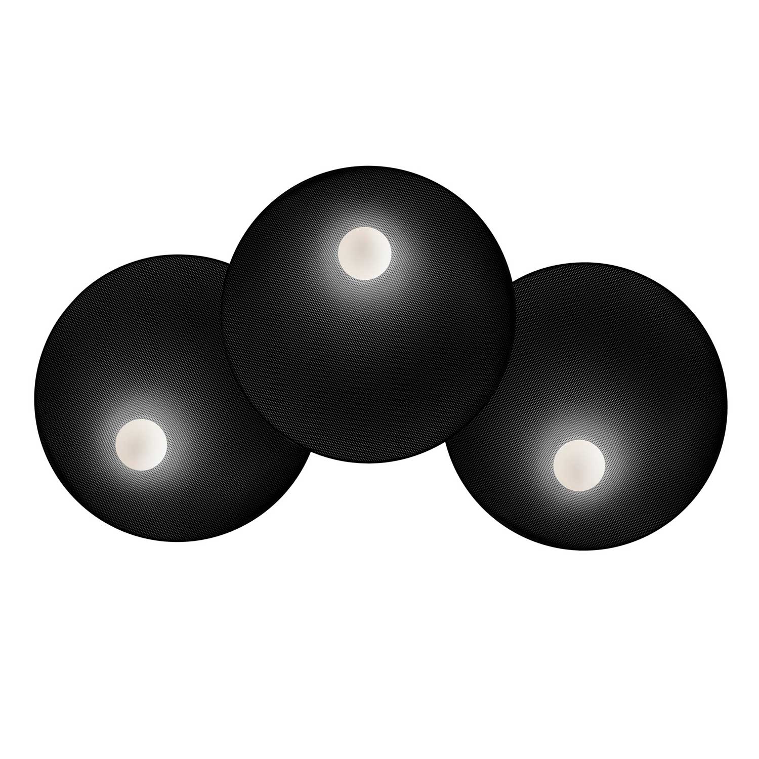 Trip Triple - Large XXL wall light fixture in metal with design