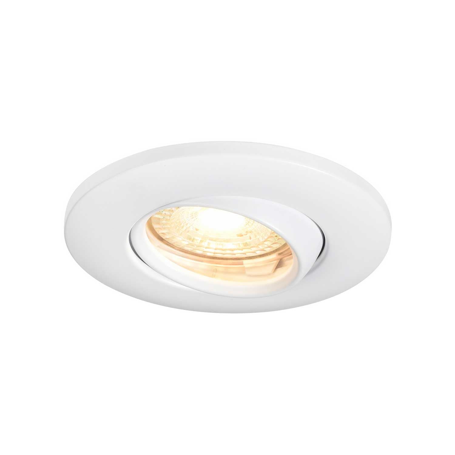 Umberto - Adjustable recessed bathroom spotlight IP44