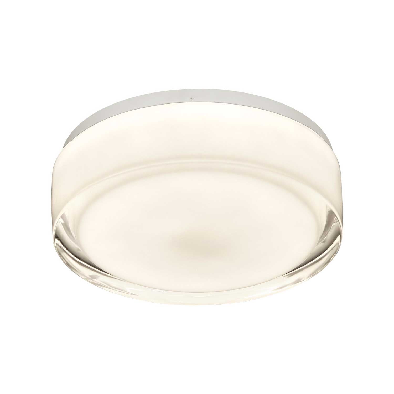 Vetro - Plafonnier salle de bain en verre design moderne