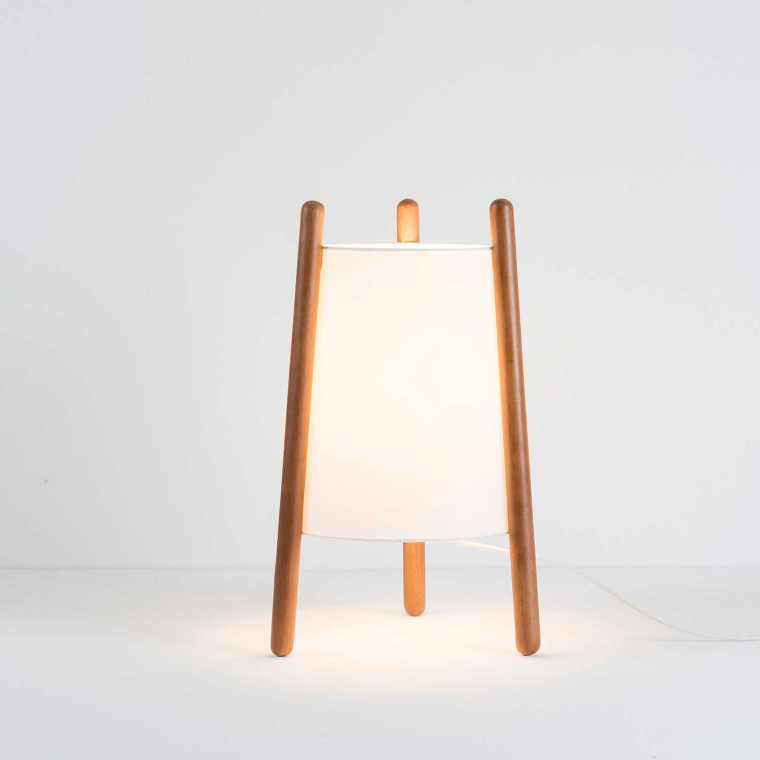 Woody - Scandinavian design living room lamp in wood