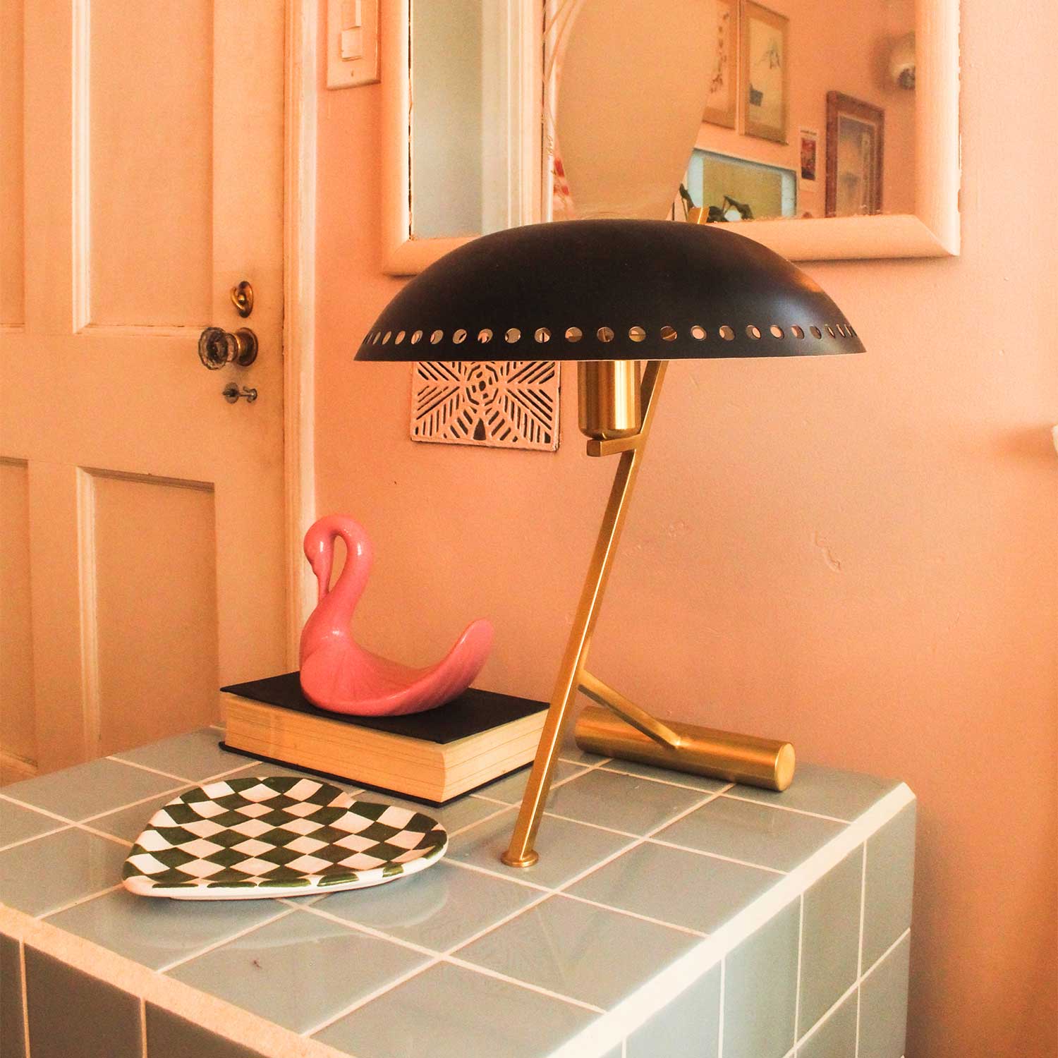 Landis - Vintage brass desk lamp