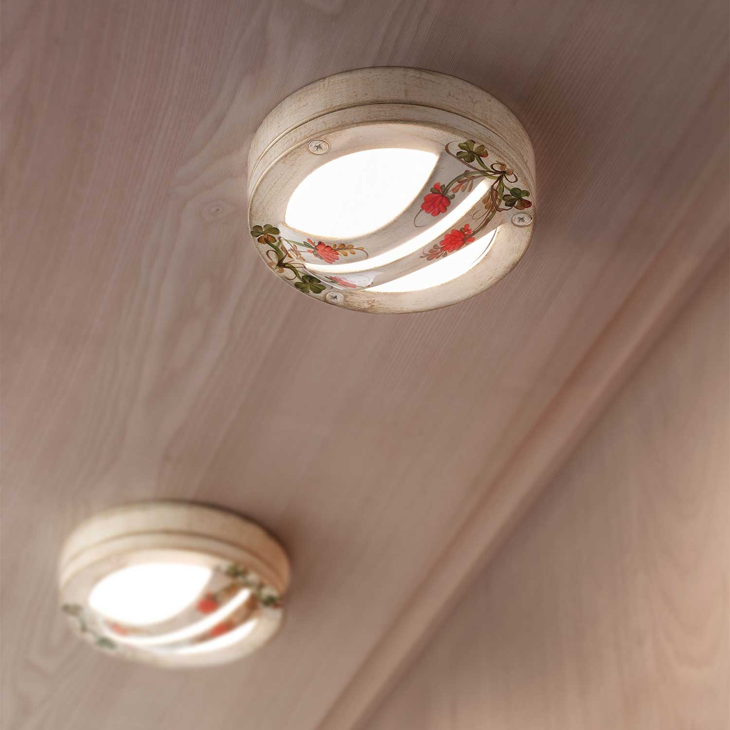 Brindisi - Plafonnier extérieur style vintage pour entrée maison